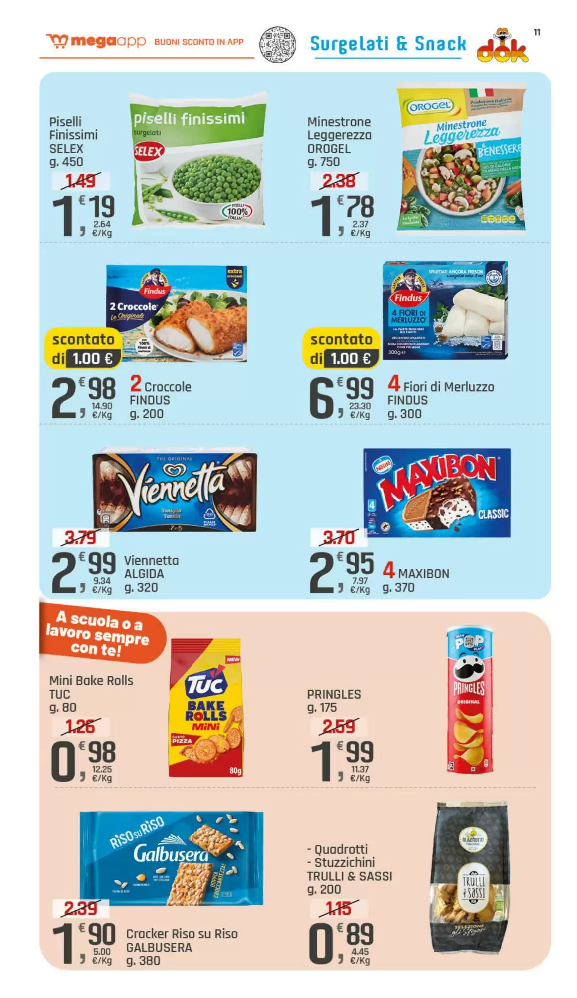 Volantino promozionale Supermercati Dok  valide dal 22/10/2026 - Pagina 11.