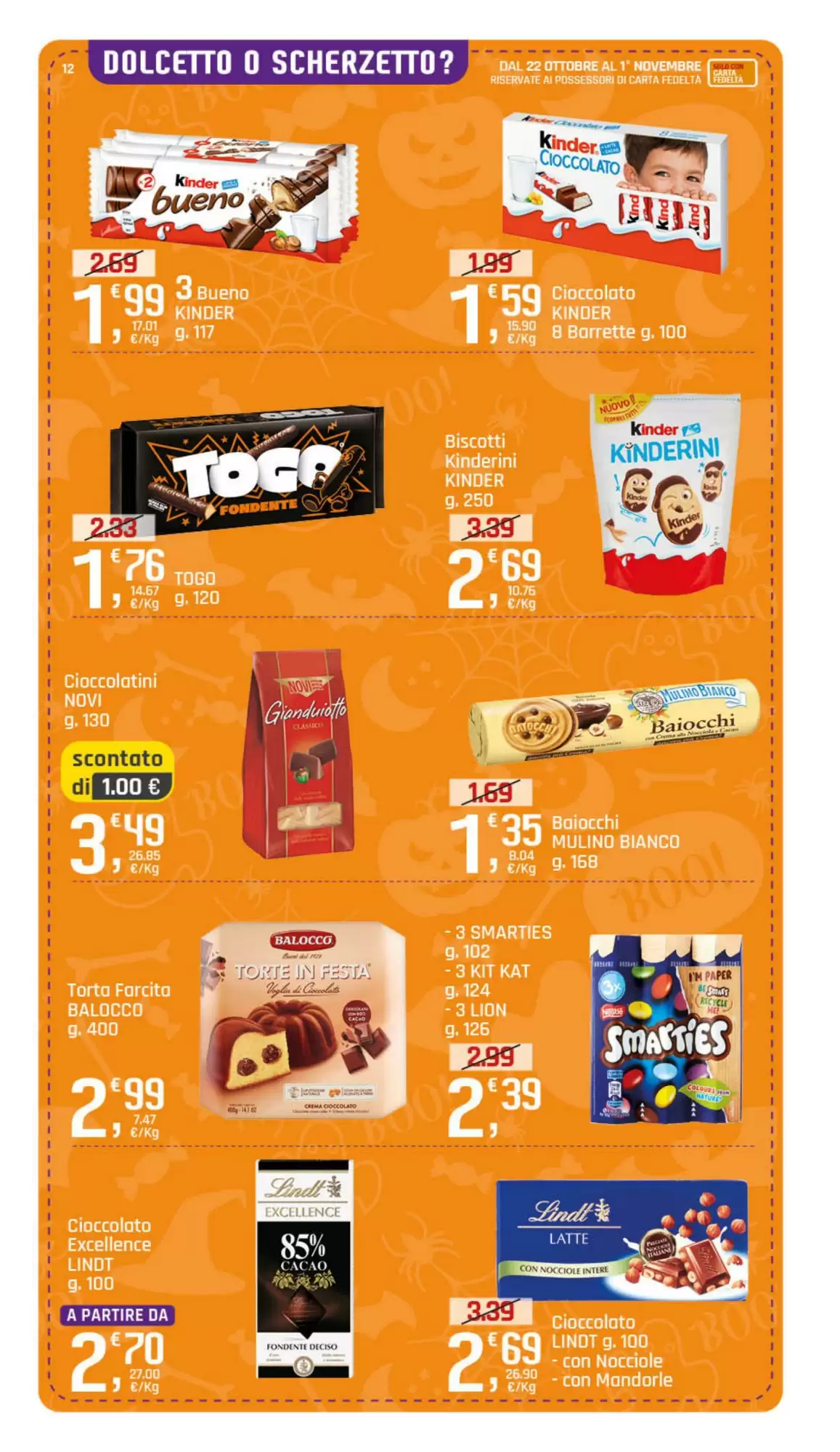 Volantino promozionale Supermercati Dok  valide dal 22/10/2026 - Pagina 12.