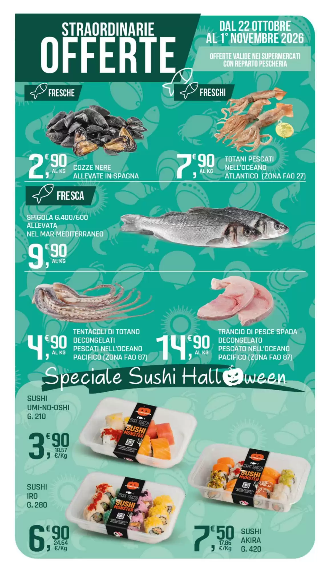 Volantino promozionale Supermercati Dok  valide dal 22/10/2026 - Pagina 21.