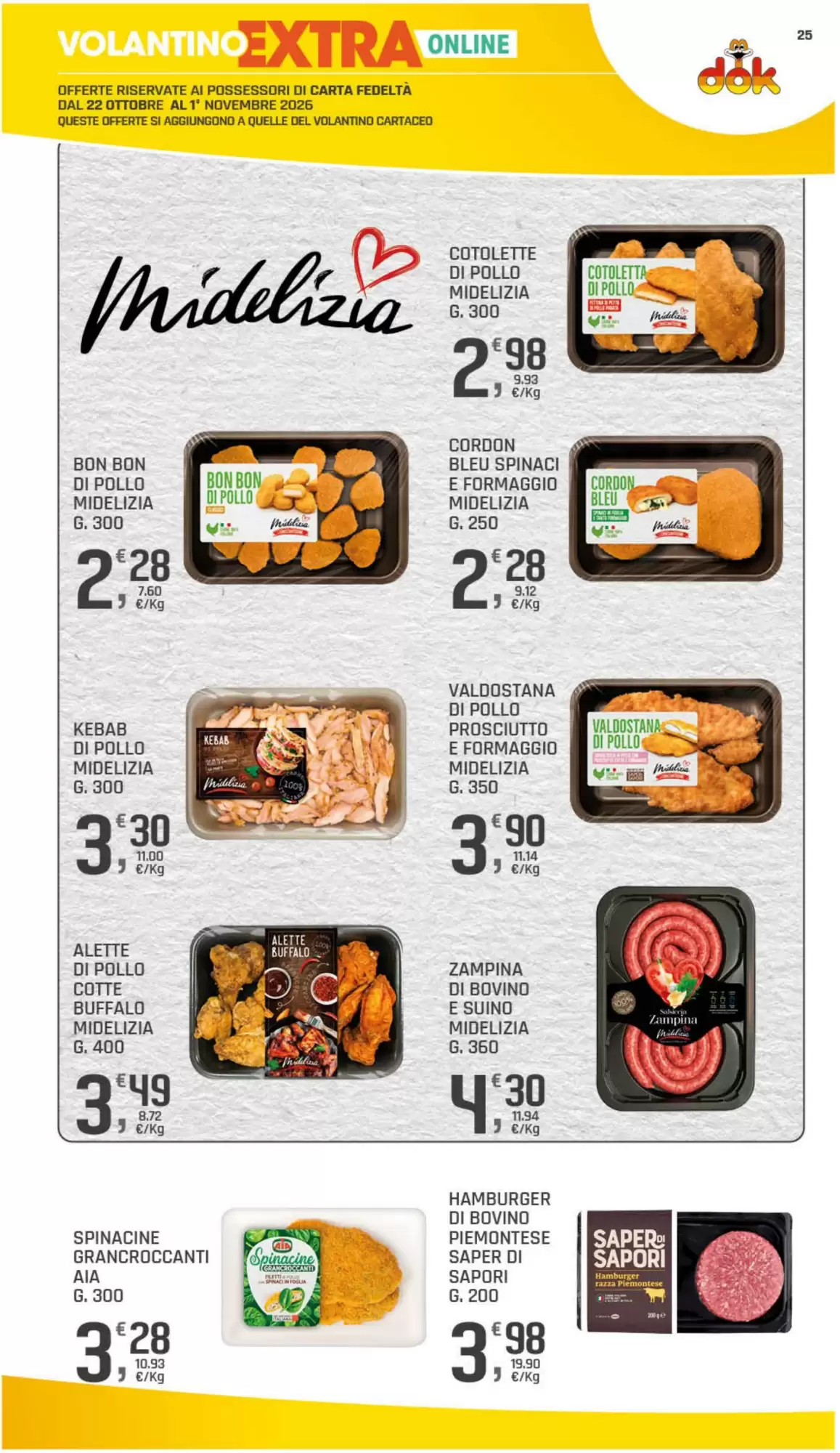 Volantino promozionale Supermercati Dok  valide dal 22/10/2026 - Pagina 26.