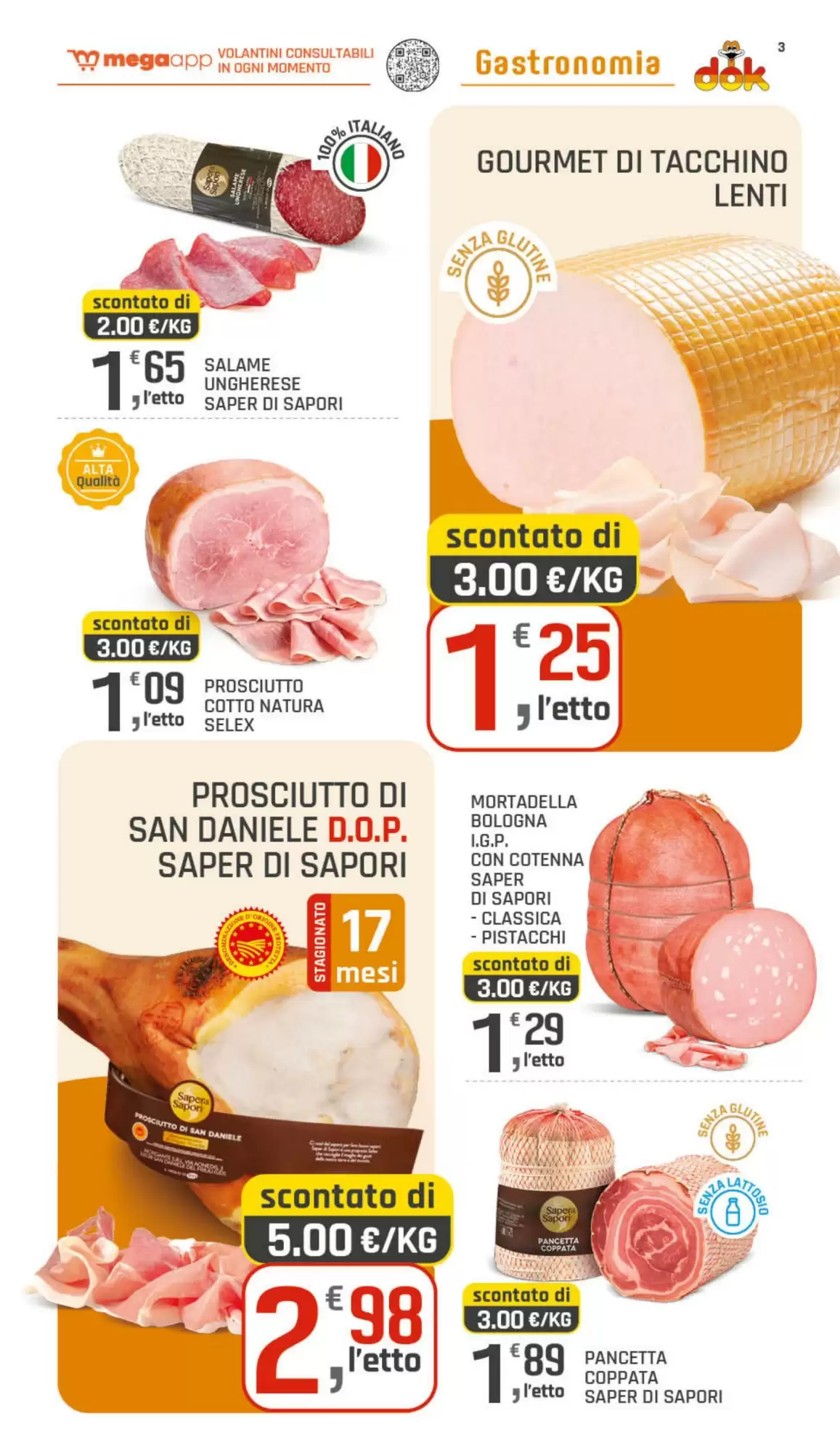 Volantino promozionale Supermercati Dok  valide dal 22/10/2026 - Pagina 3.