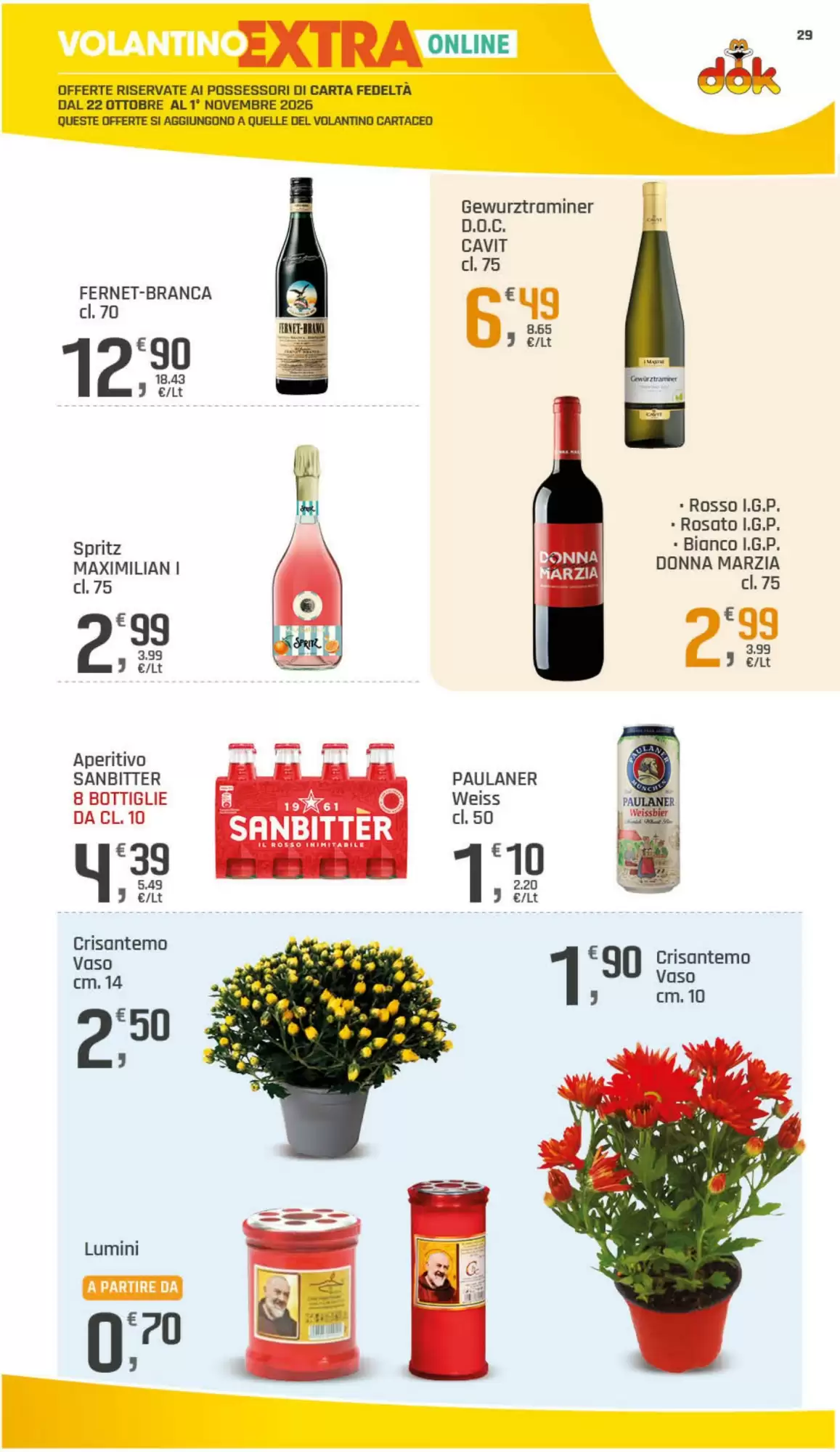 Volantino promozionale Supermercati Dok  valide dal 22/10/2026 - Pagina 30.