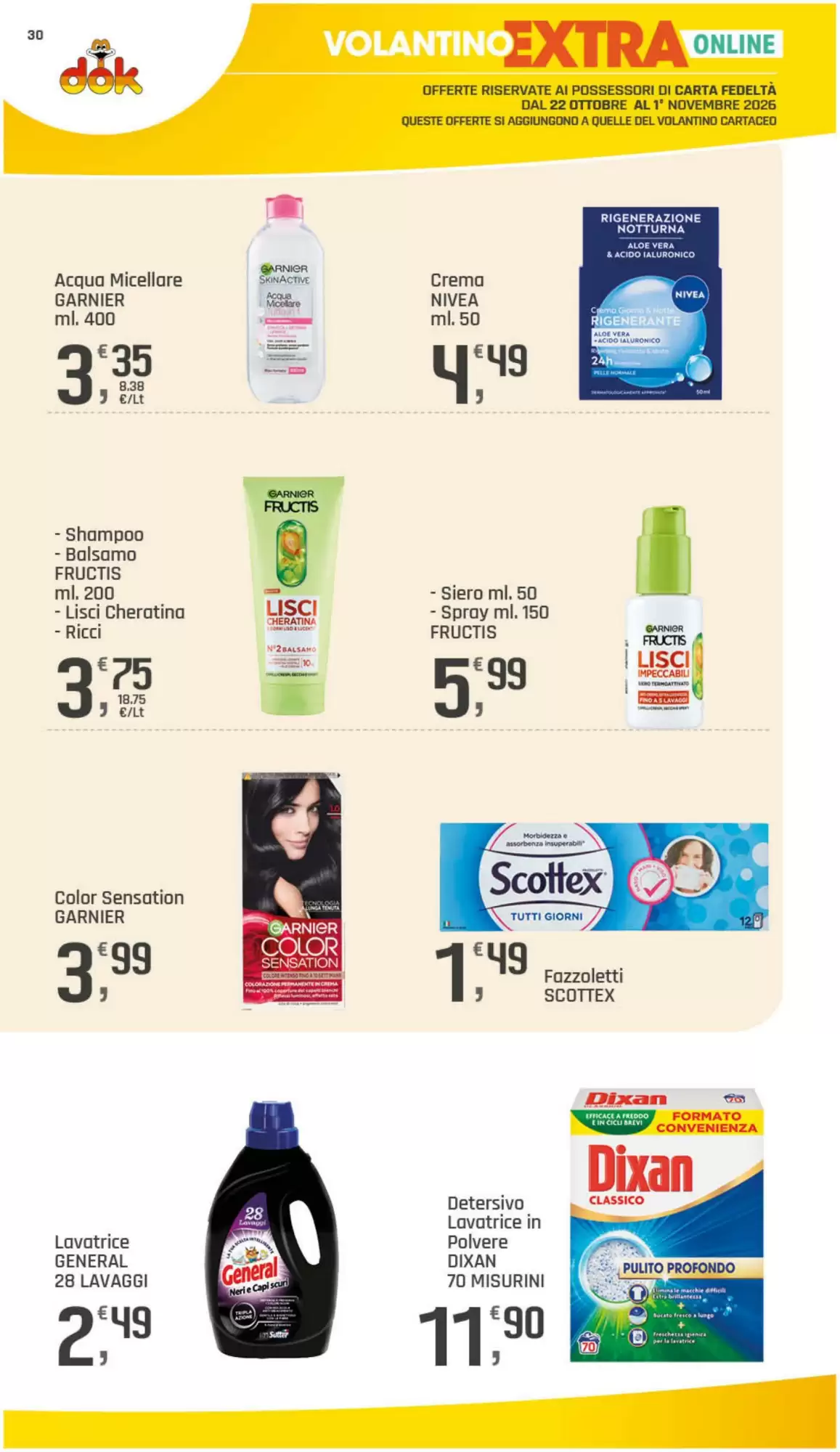 Volantino promozionale Supermercati Dok  valide dal 22/10/2026 - Pagina 31.