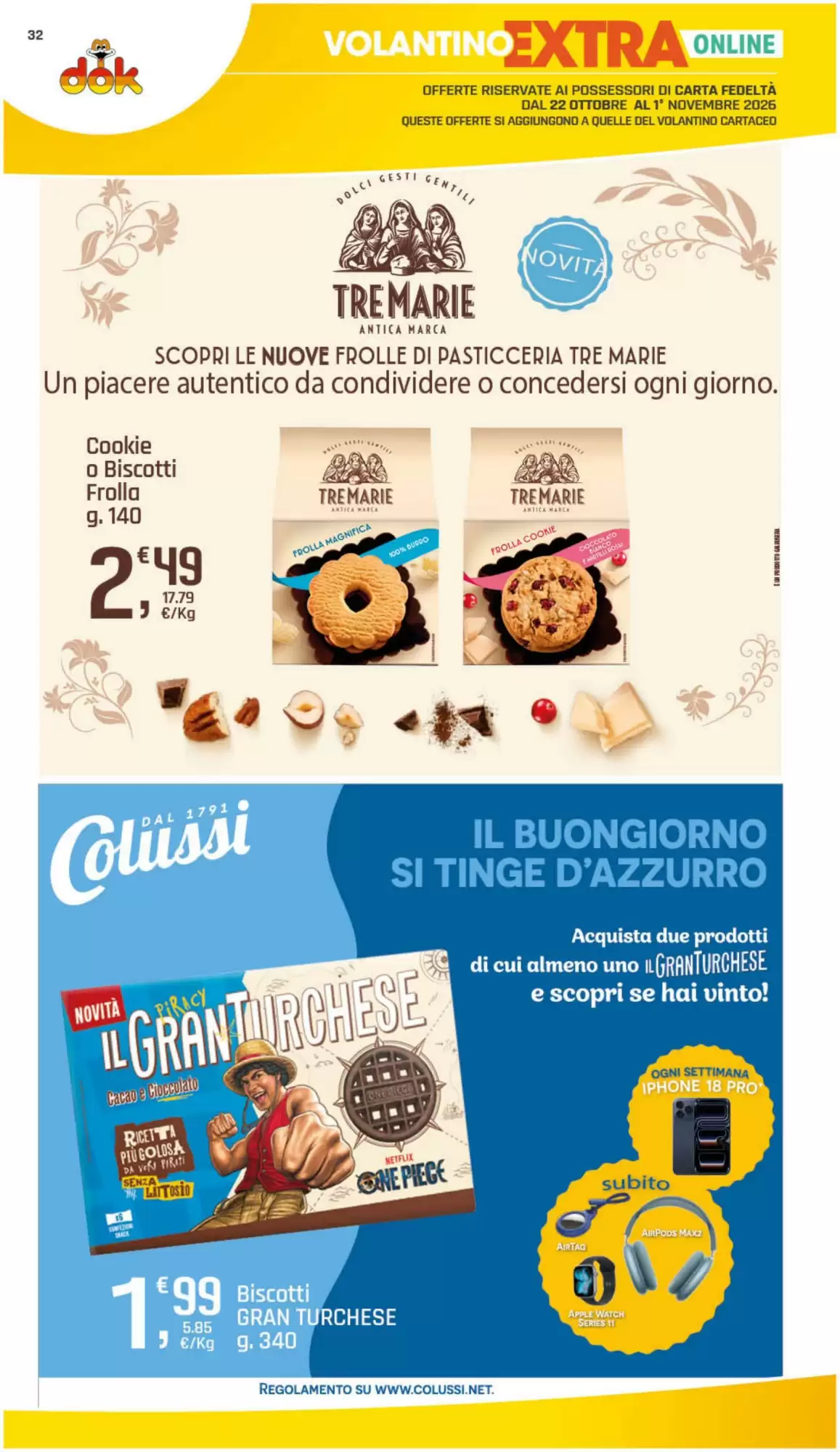 Volantino promozionale Supermercati Dok  valide dal 22/10/2026 - Pagina 33.