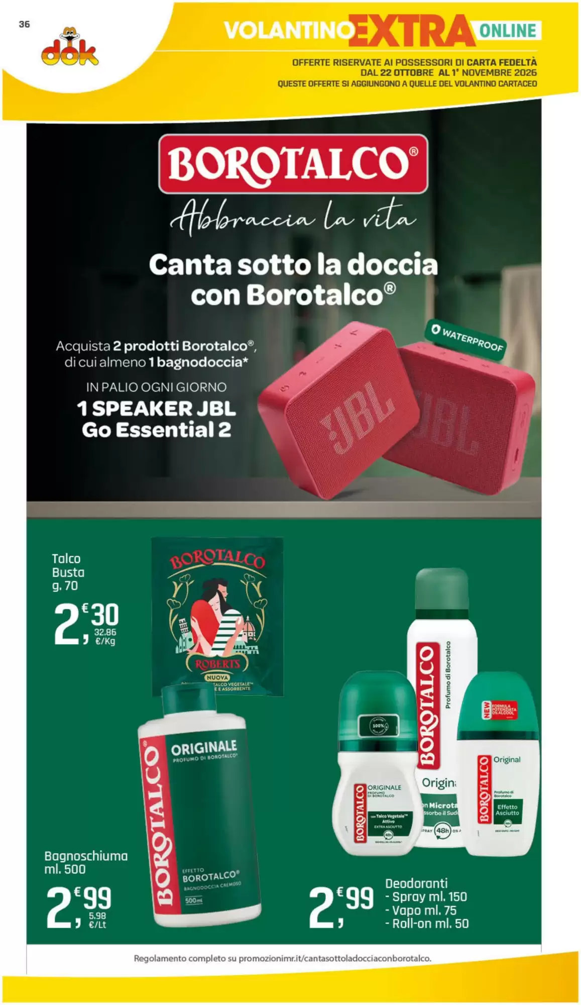 Volantino promozionale Supermercati Dok  valide dal 22/10/2026 - Pagina 37.