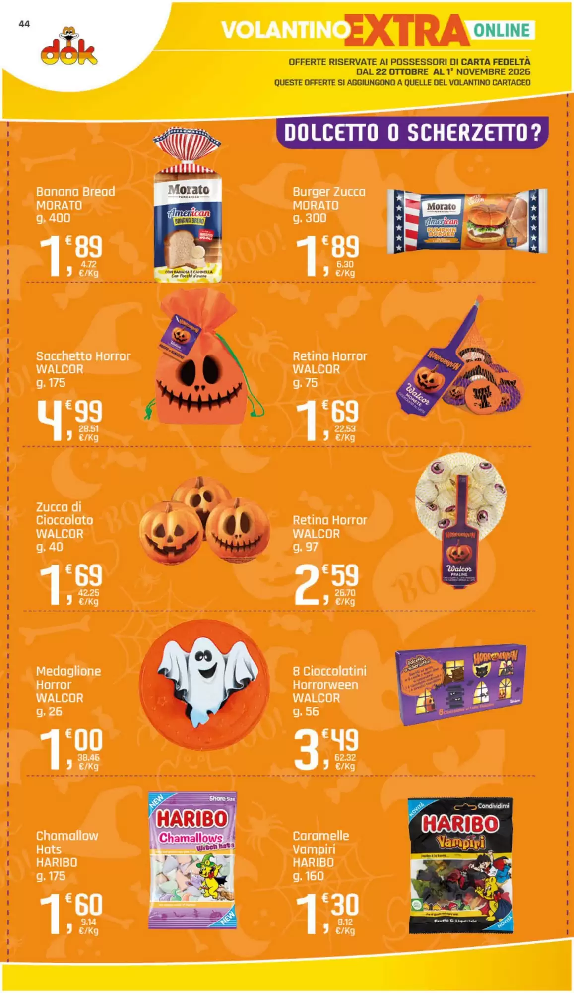 Volantino promozionale Supermercati Dok  valide dal 22/10/2026 - Pagina 45.