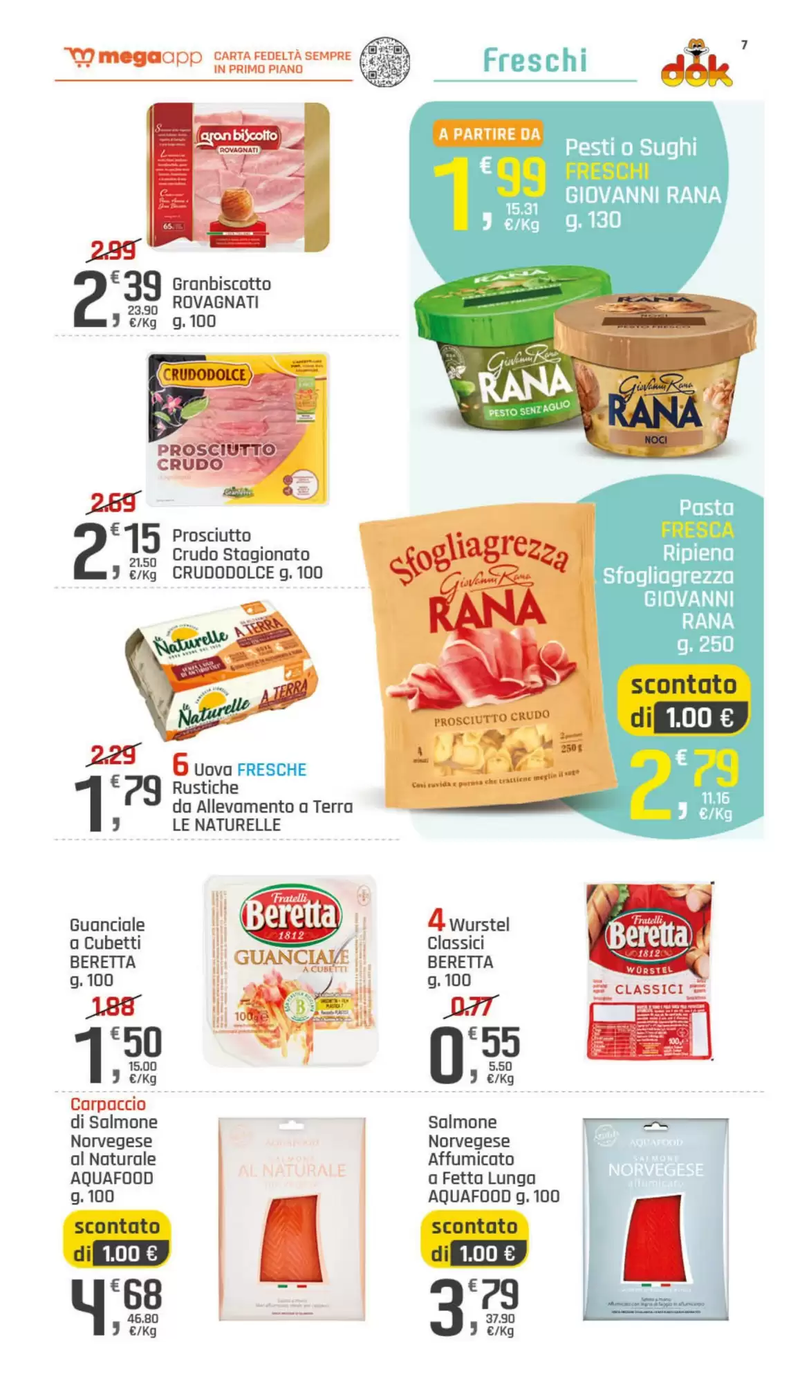Volantino promozionale Supermercati Dok  valide dal 22/10/2026 - Pagina 7.