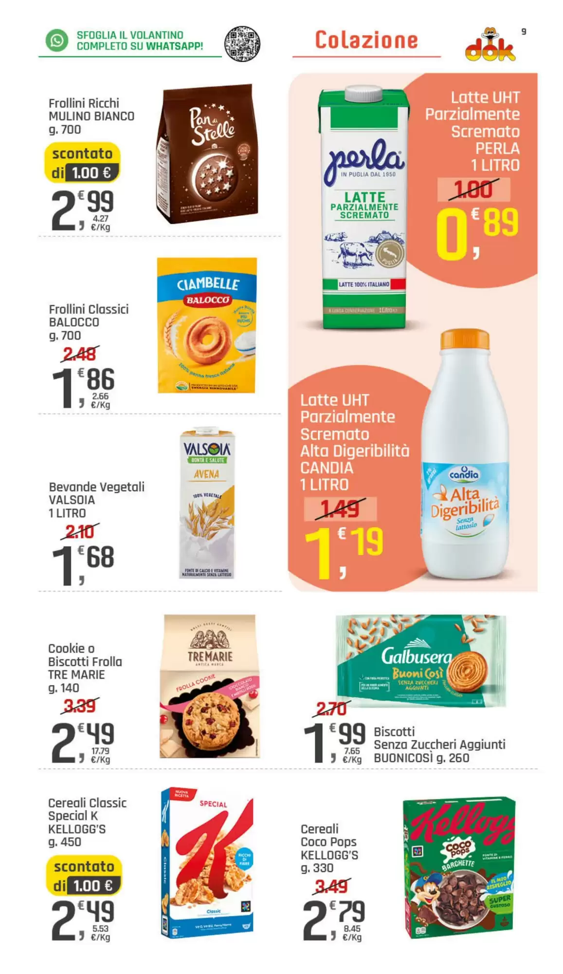Volantino promozionale Supermercati Dok  valide dal 22/10/2026 - Pagina 9.