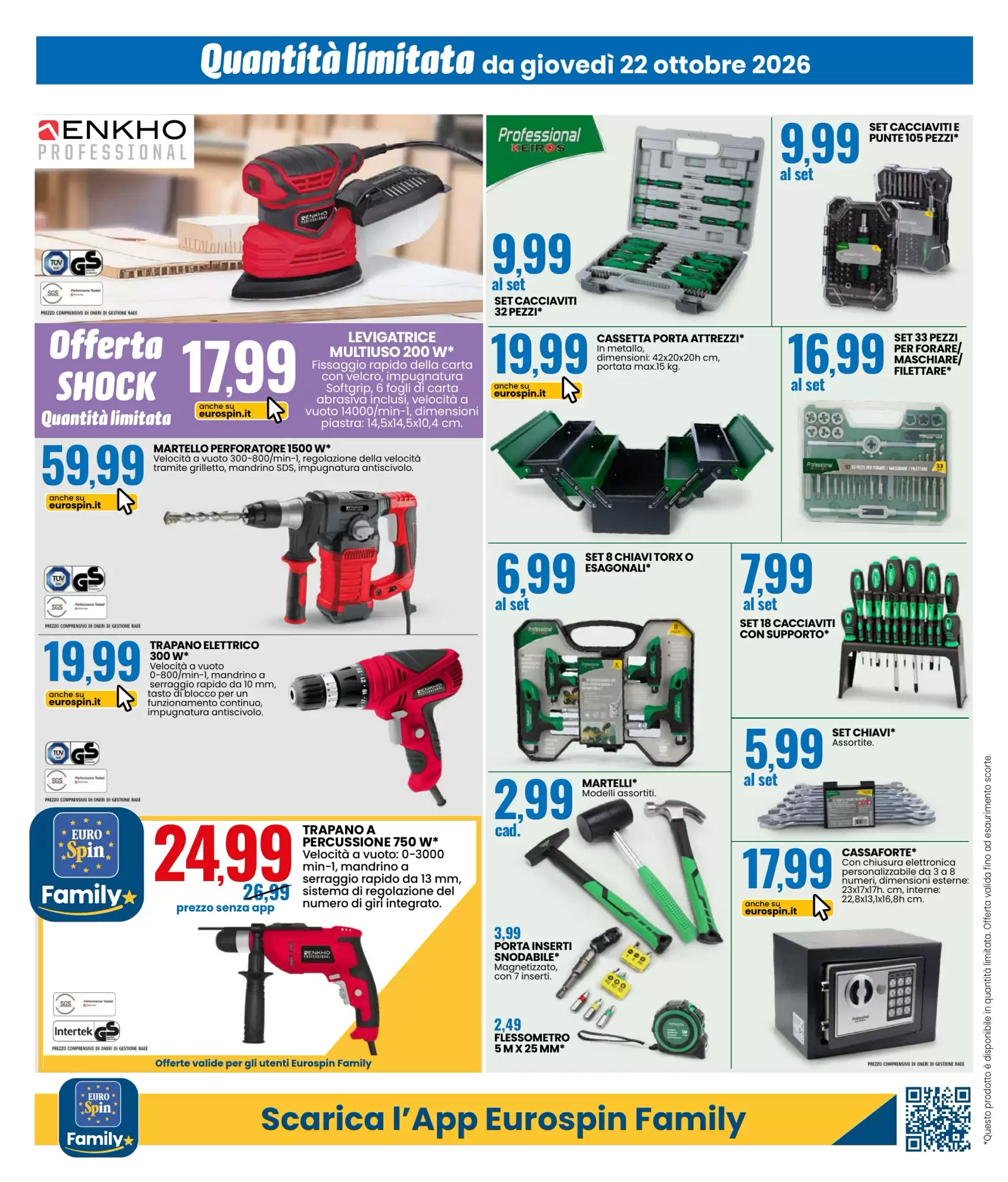 Volantino promozionale Eurospin  valide dal 22/10/2026 - Pagina 14.
