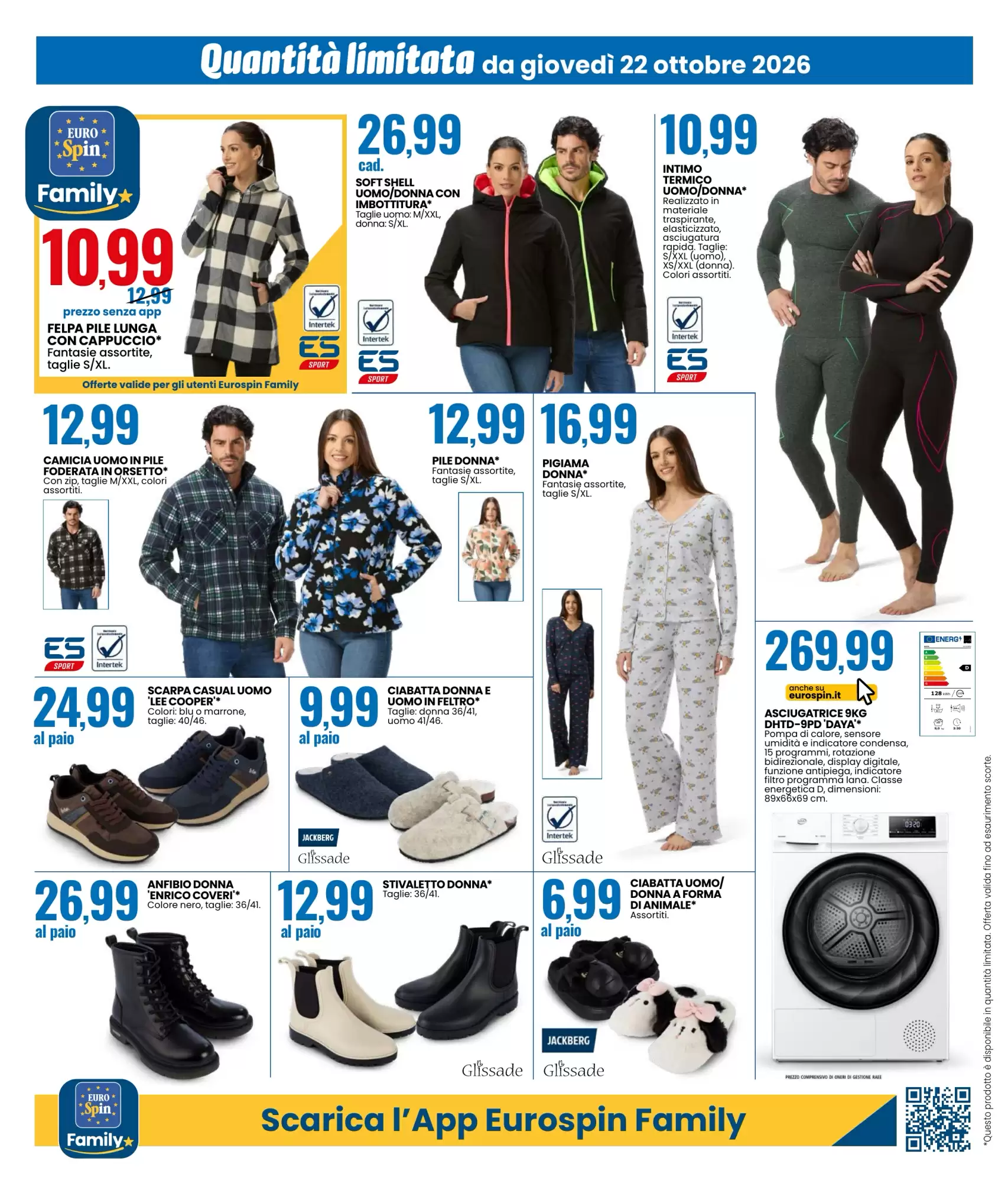 Volantino promozionale Eurospin  valide dal 22/10/2026 - Pagina 16.