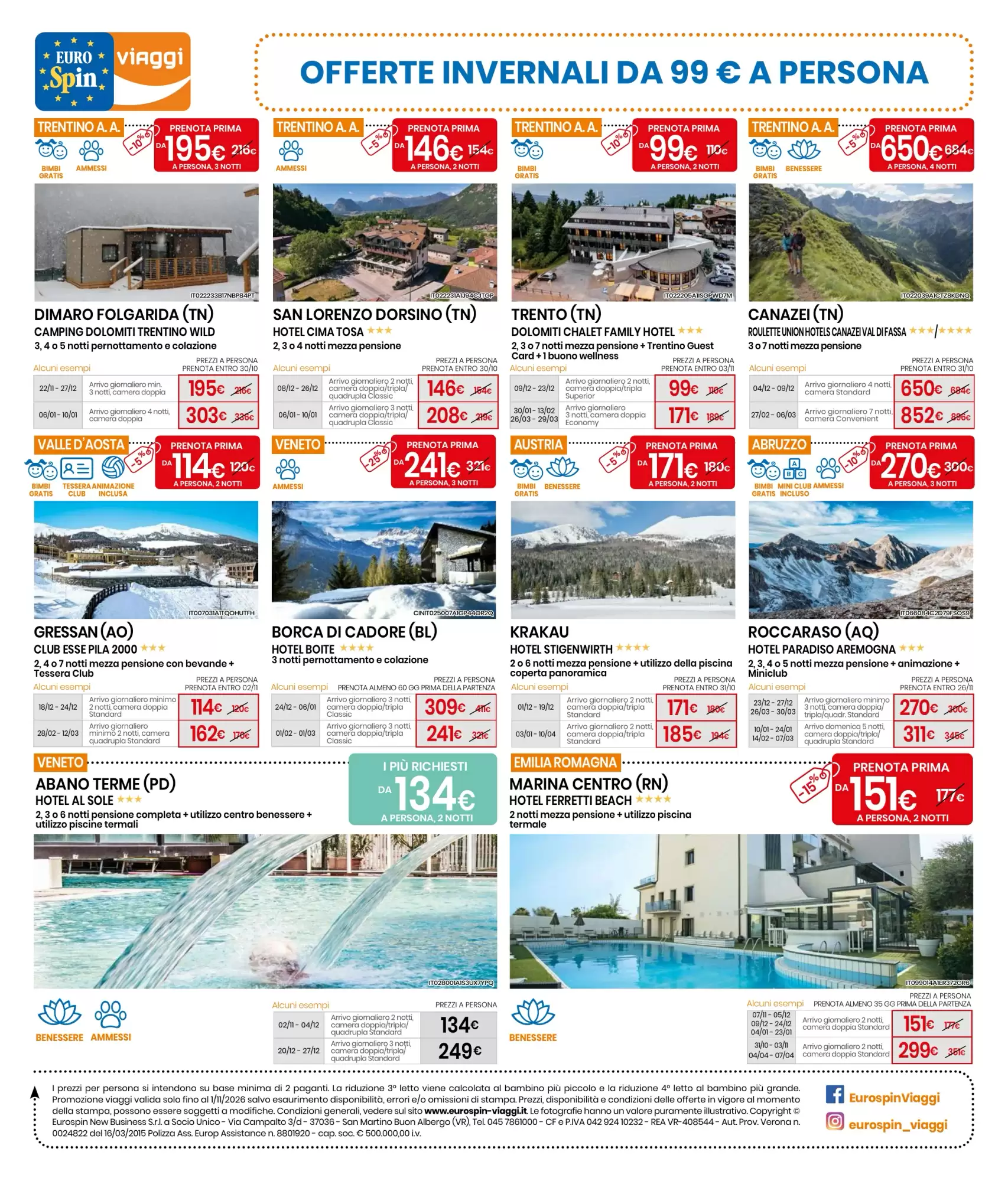 Volantino promozionale Eurospin  valide dal 22/10/2026 - Pagina 18.