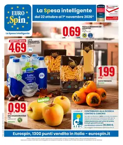 Volantino promozionale Eurospin  valide dal 22/10/2026