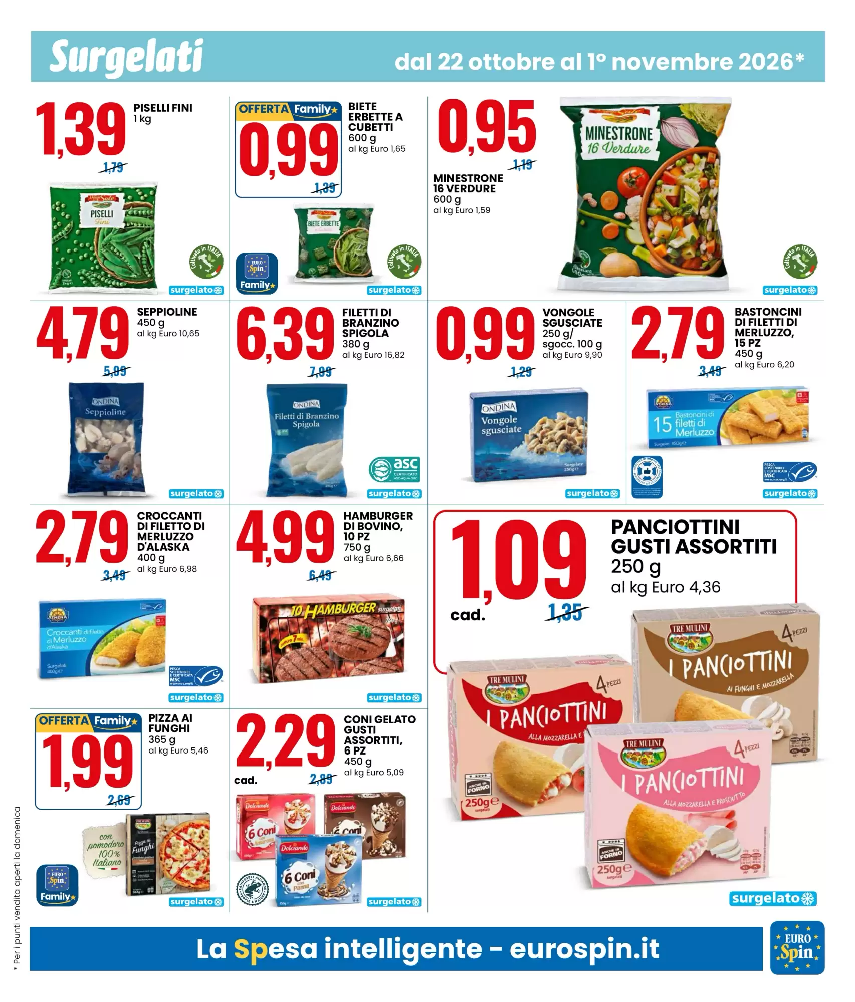 Volantino promozionale Eurospin  valide dal 22/10/2026 - Pagina 7.