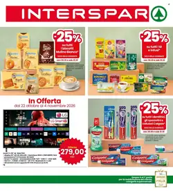 Volantino promozionale Interspar  valide dal 22/10/2026