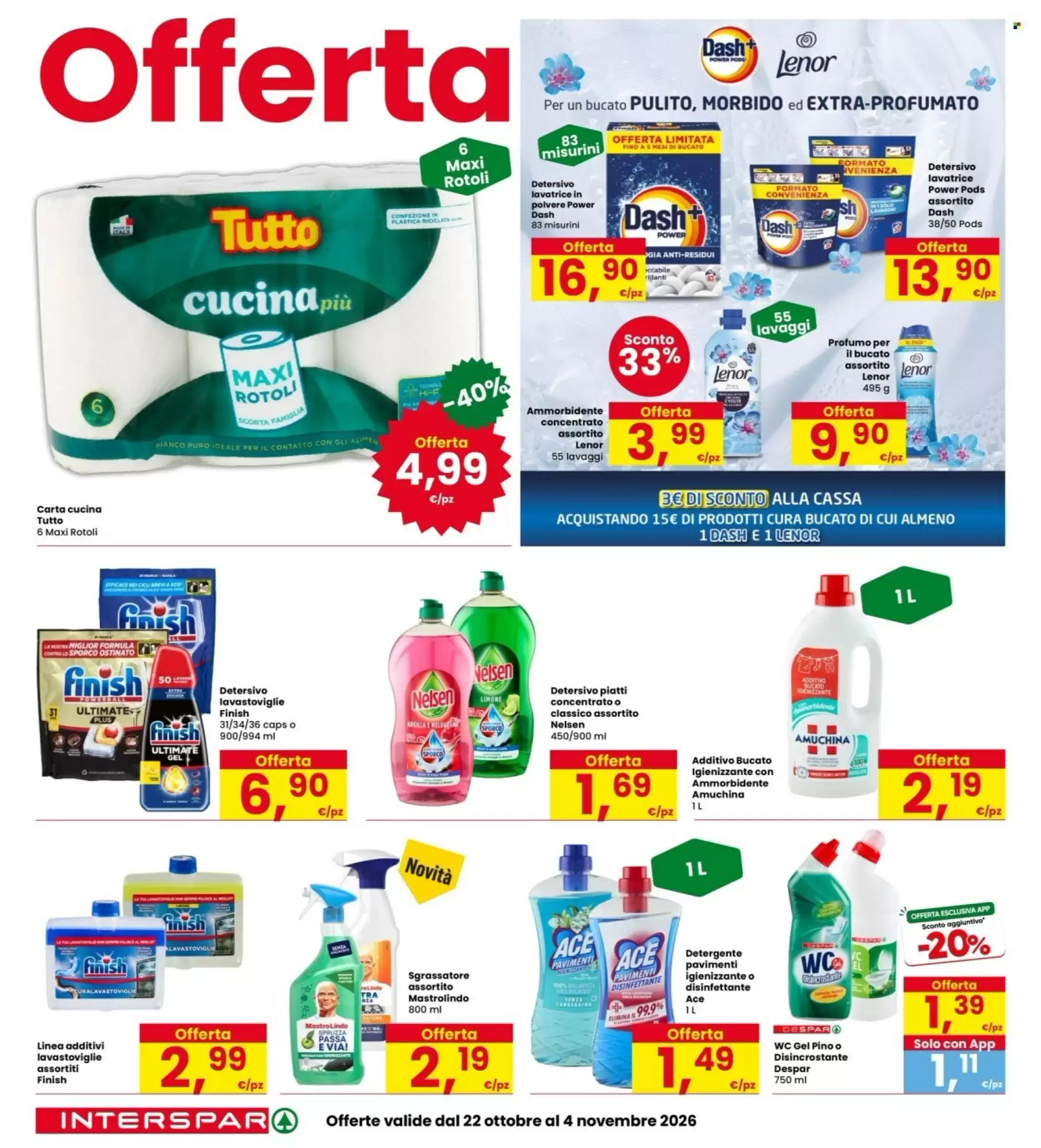 Volantino promozionale Interspar  valide dal 22/10/2026 - Pagina 26.