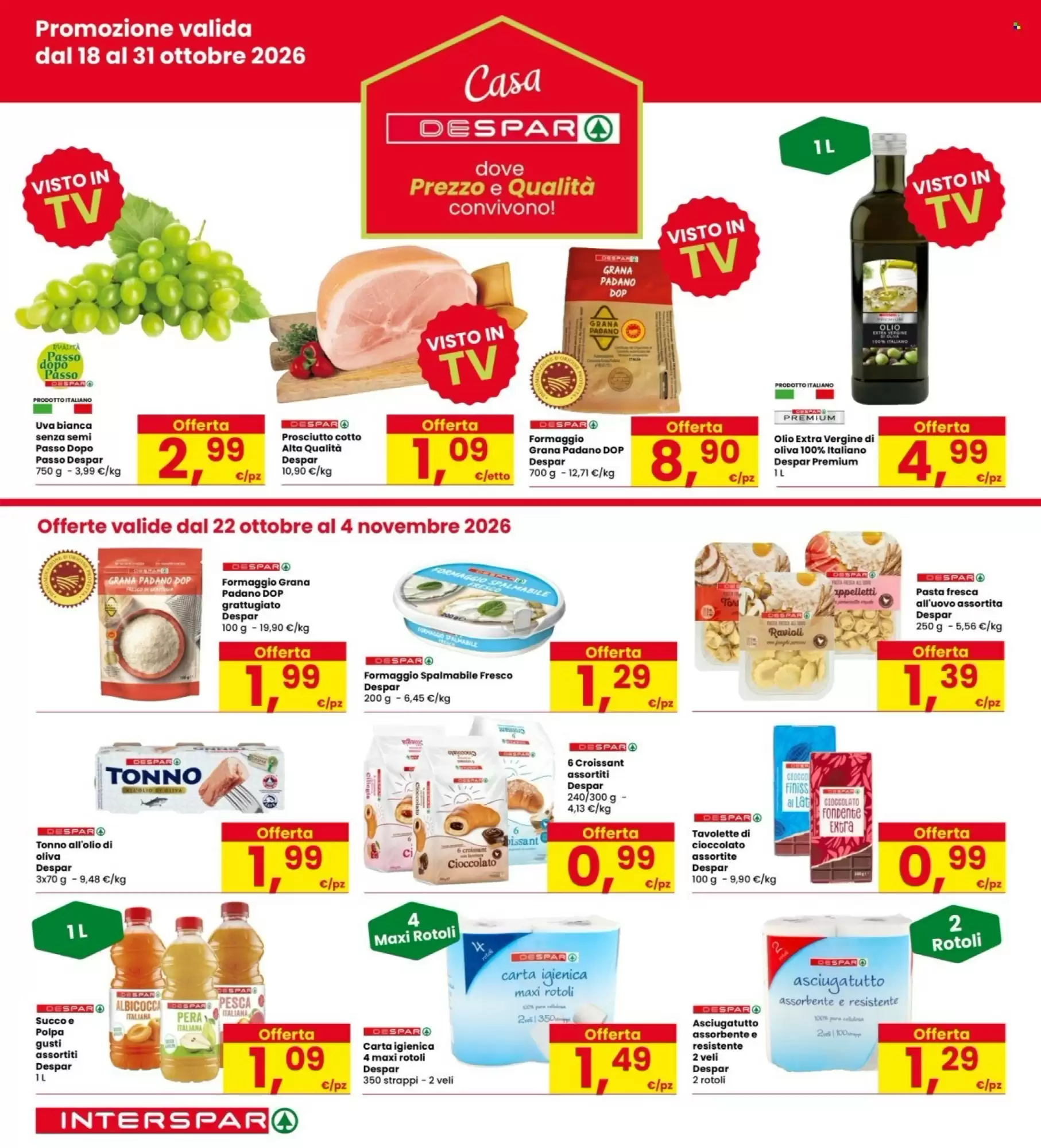 Volantino promozionale Interspar  valide dal 22/10/2026 - Pagina 4.