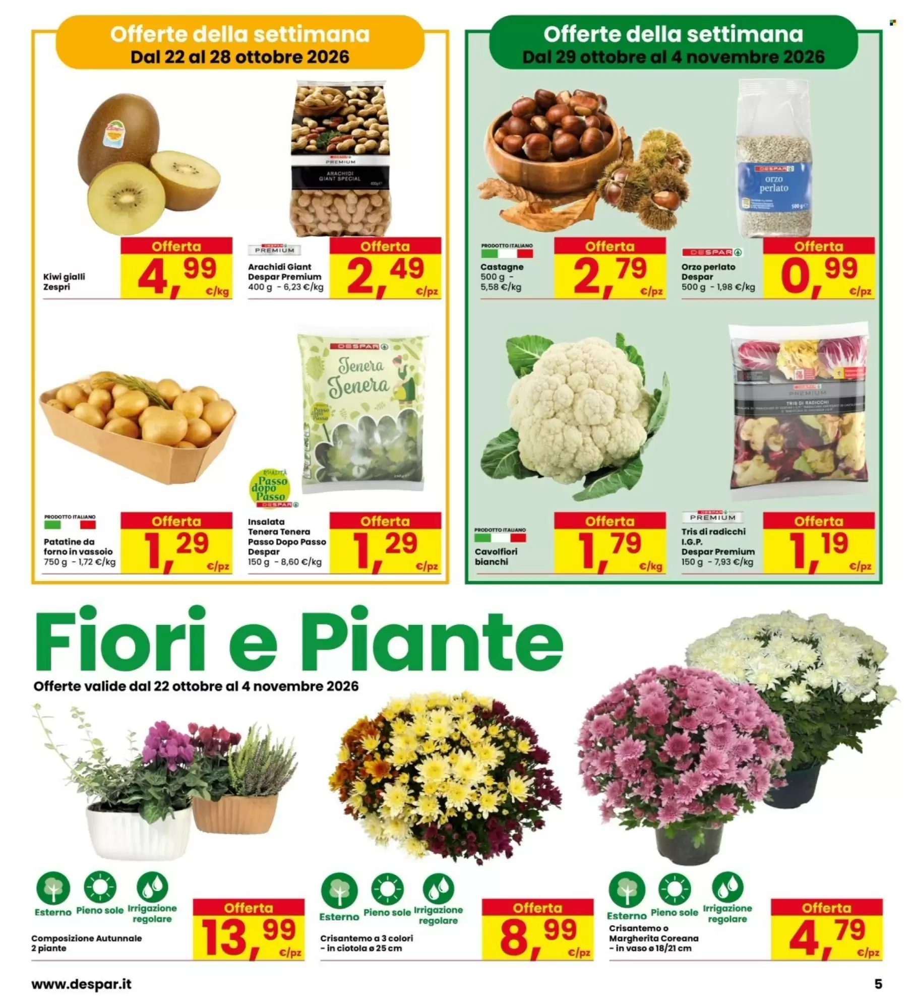 Volantino promozionale Interspar  valide dal 22/10/2026 - Pagina 5.
