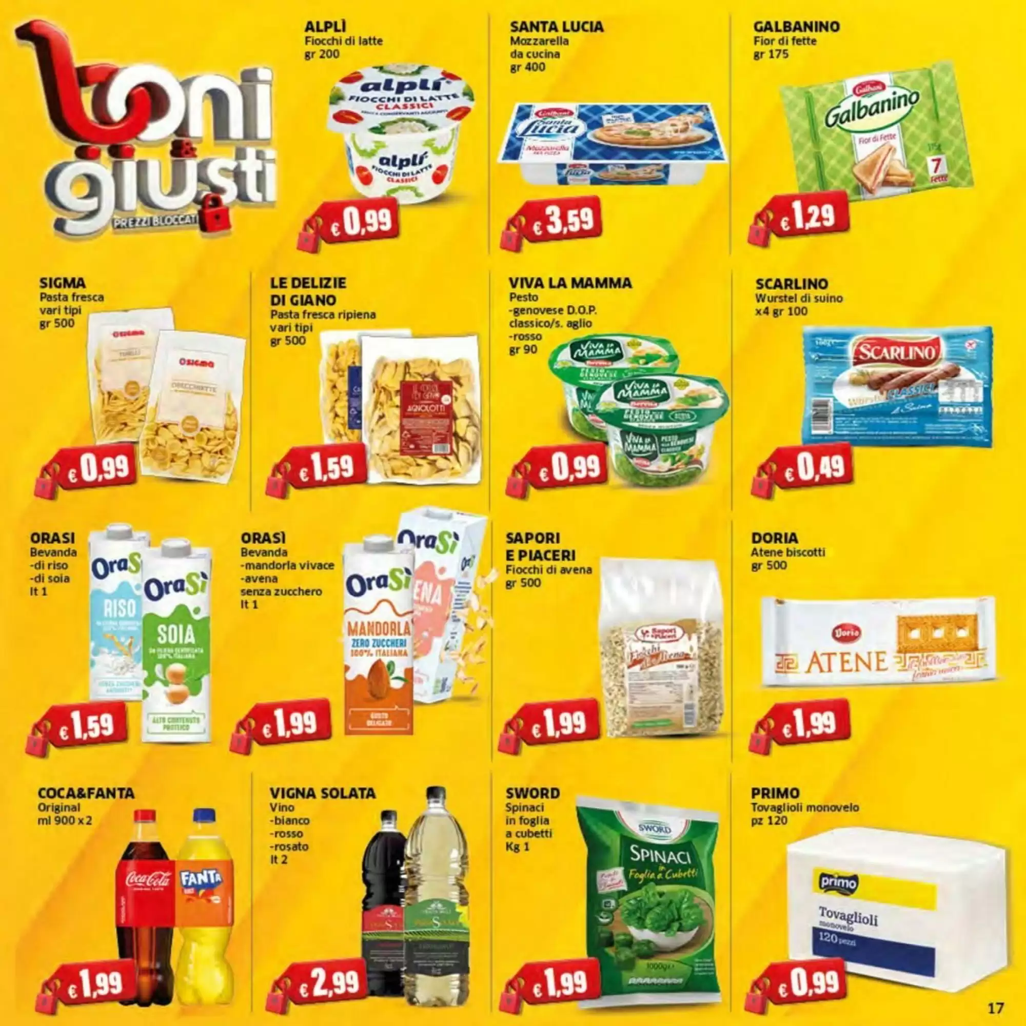 Volantino promozionale Mercati Alimentari  valide dal 22/10/2026 - Pagina 17.