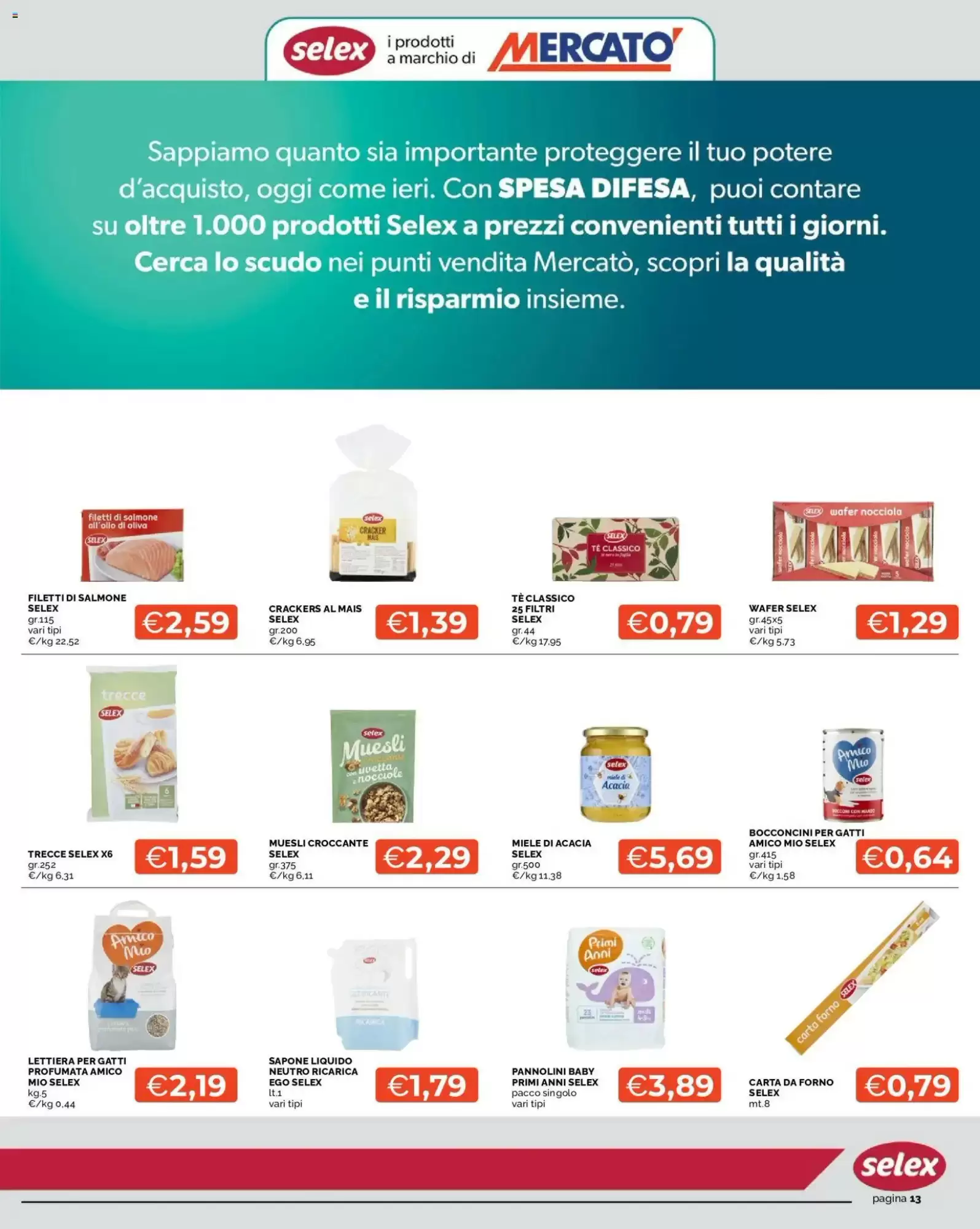 Volantino promozionale Mercatò  valide dal 22/10/2026 - Pagina 13.