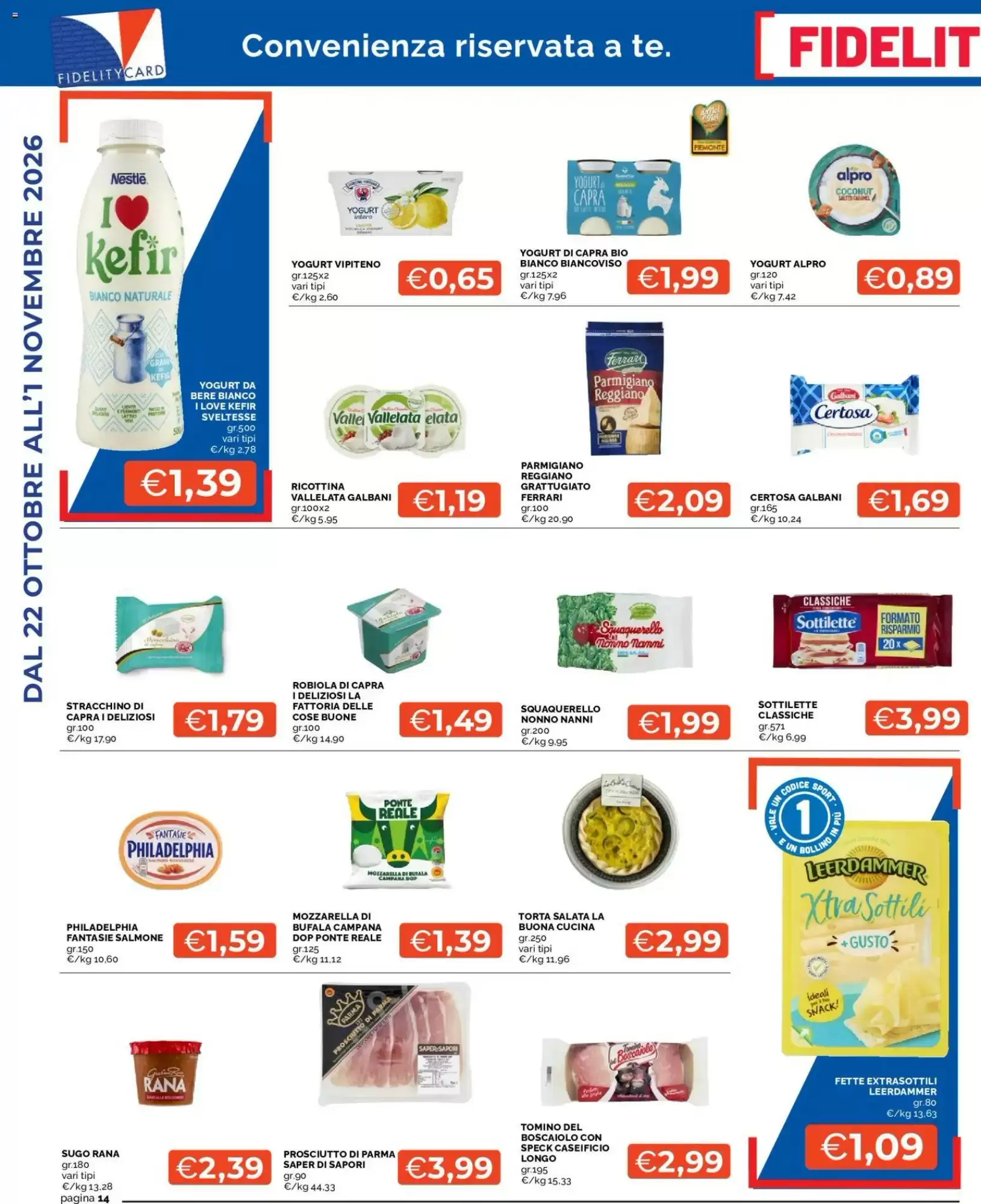 Volantino promozionale Mercatò  valide dal 22/10/2026 - Pagina 14.