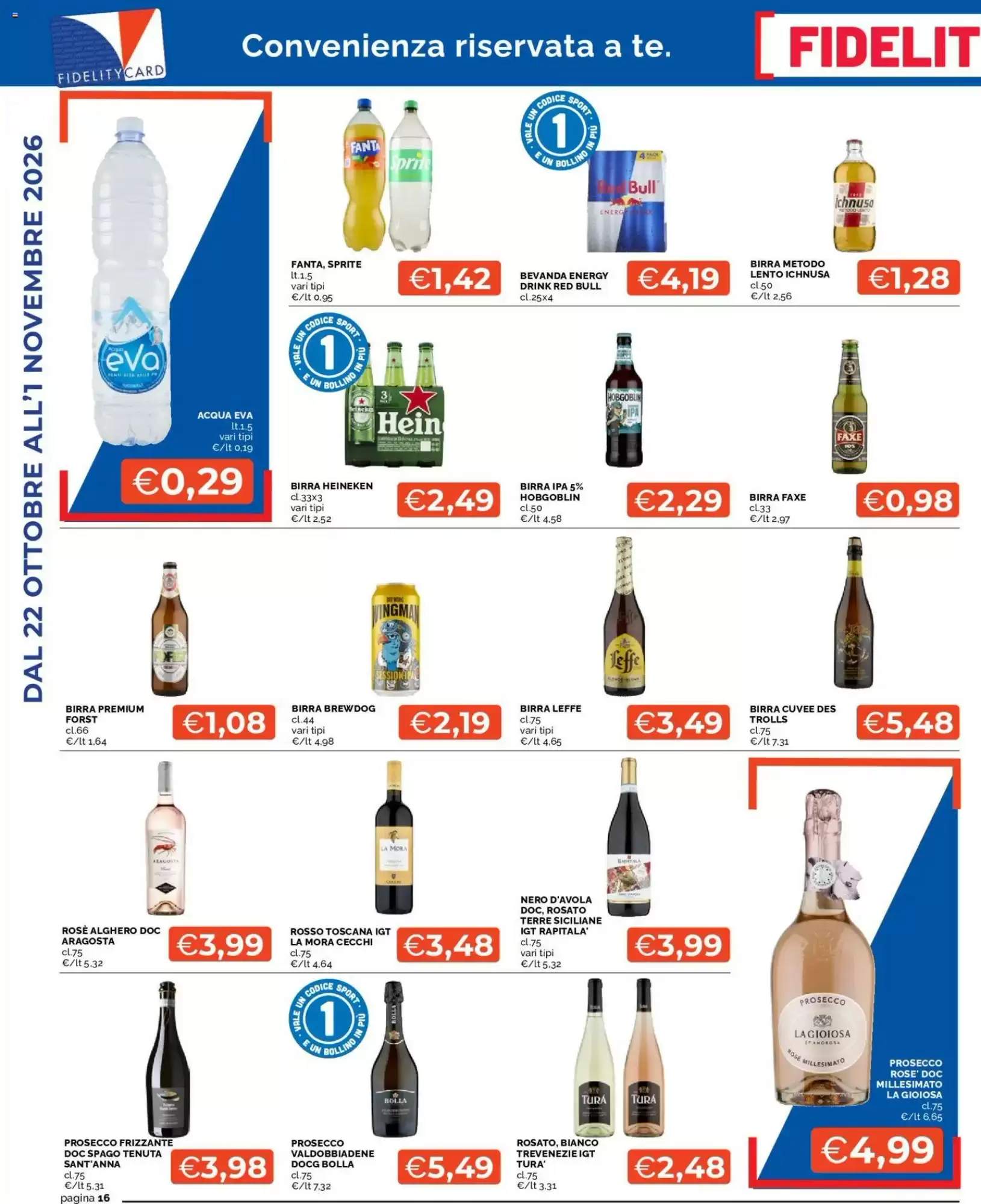 Volantino promozionale Mercatò  valide dal 22/10/2026 - Pagina 16.