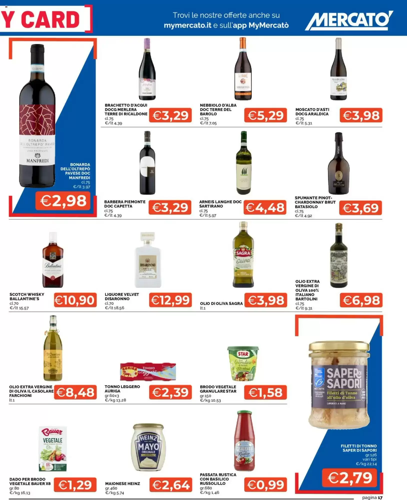 Volantino promozionale Mercatò  valide dal 22/10/2026 - Pagina 17.