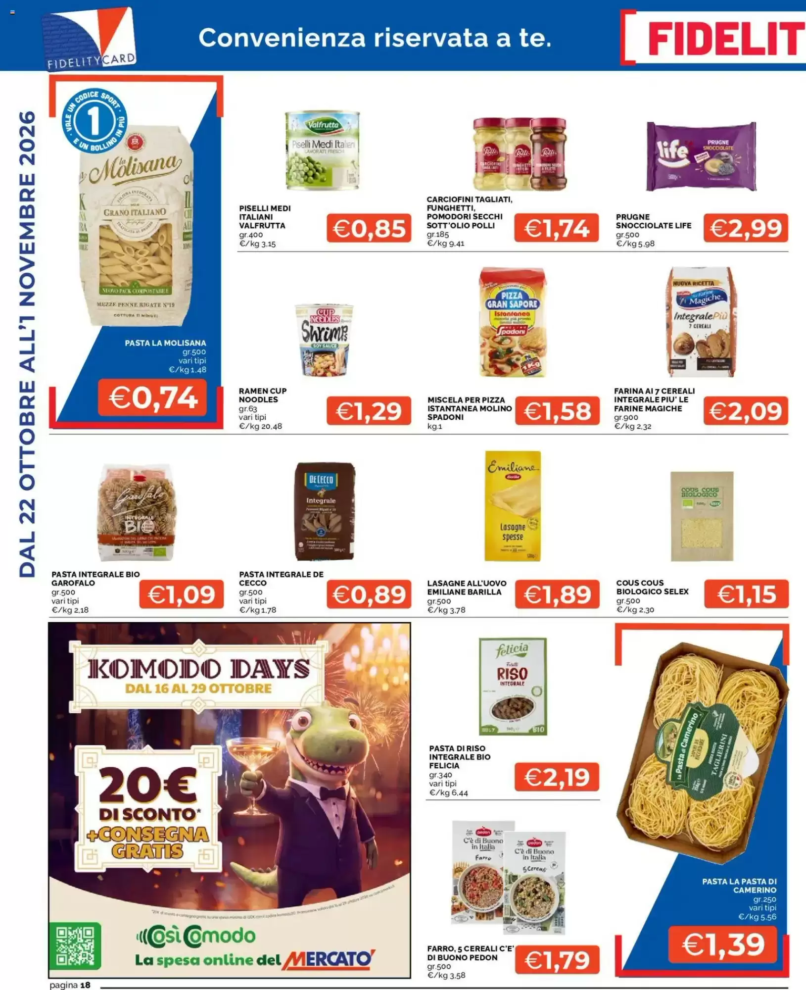 Volantino promozionale Mercatò  valide dal 22/10/2026 - Pagina 18.