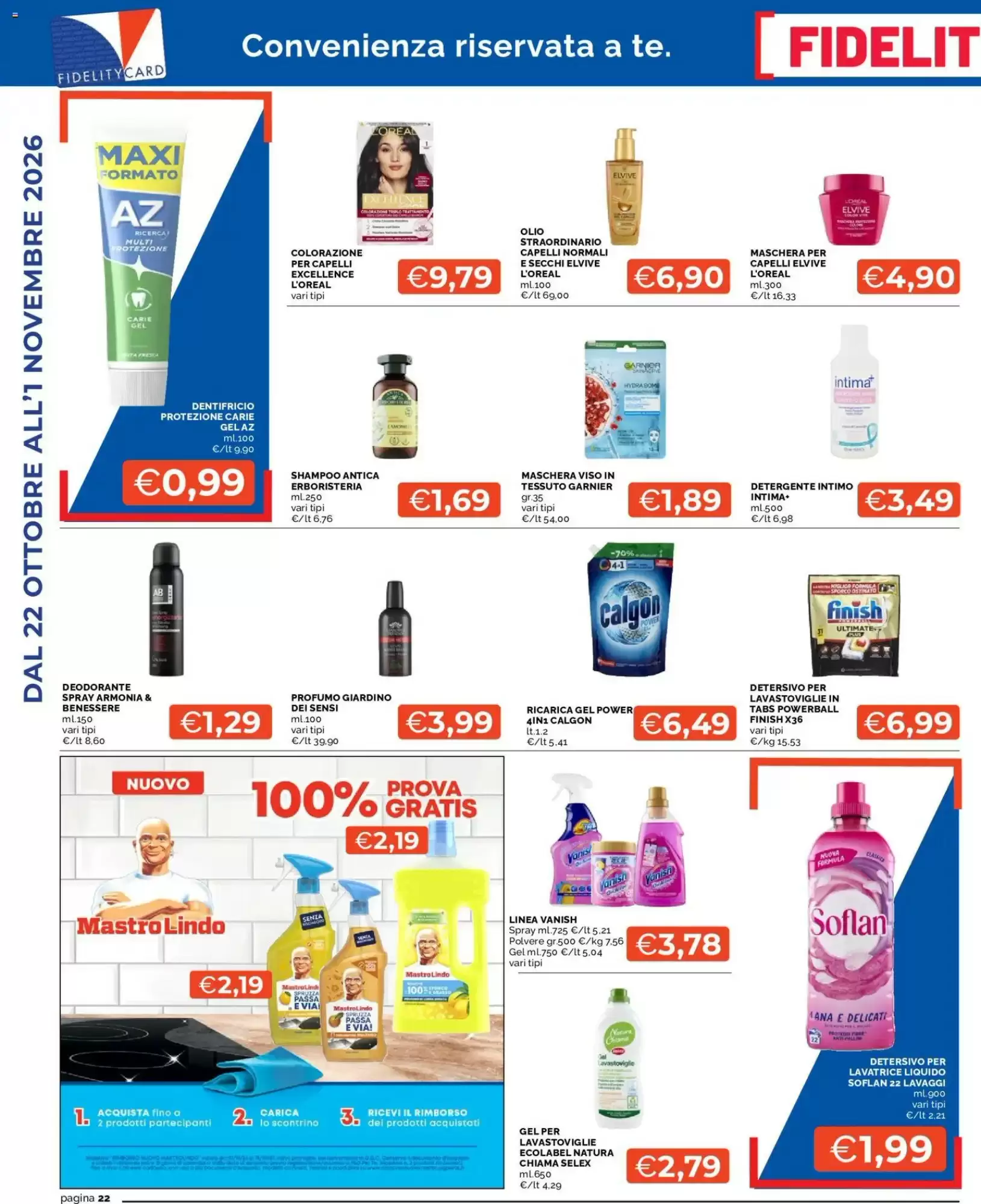 Volantino promozionale Mercatò  valide dal 22/10/2026 - Pagina 22.