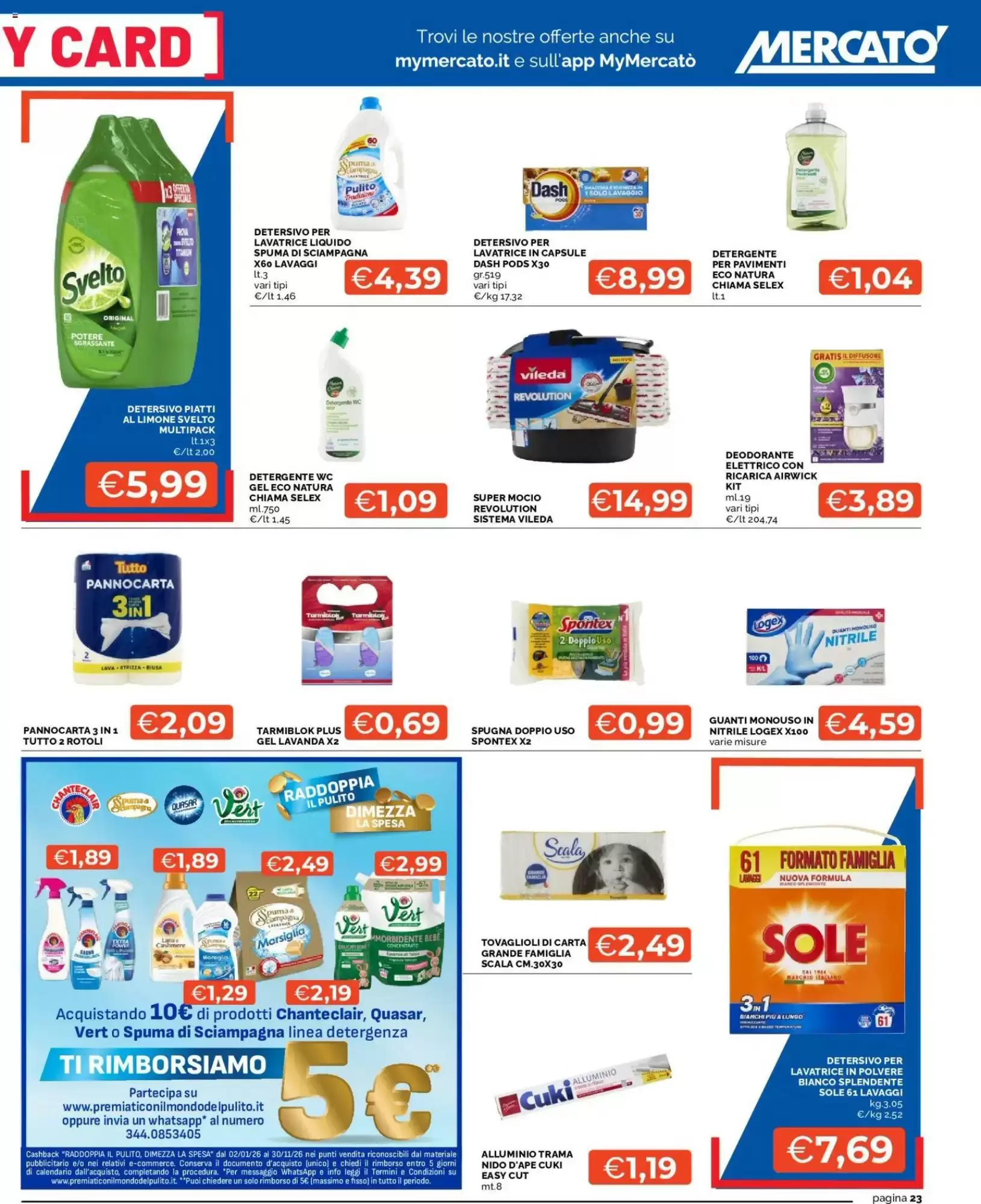 Volantino promozionale Mercatò  valide dal 22/10/2026 - Pagina 23.