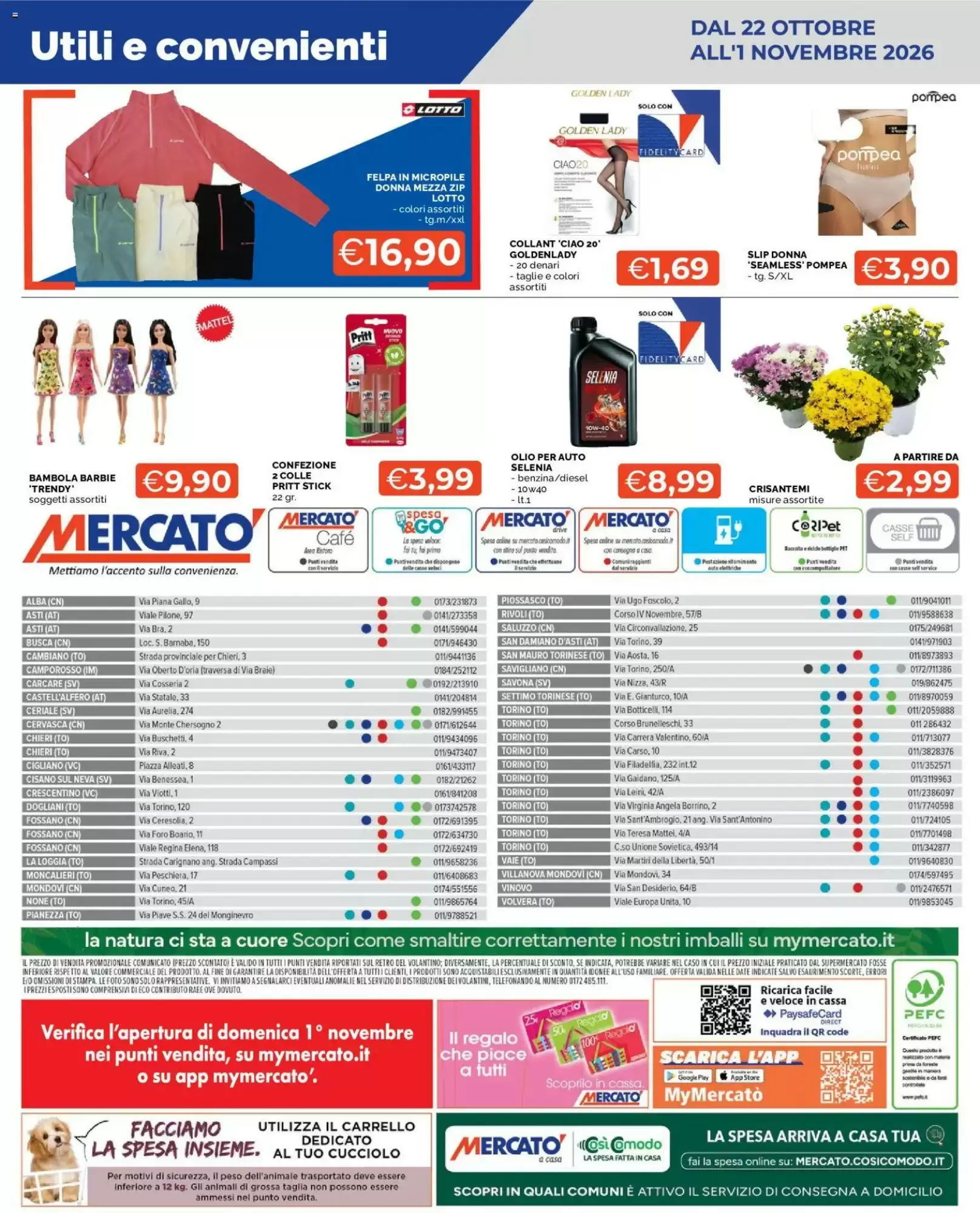 Volantino promozionale Mercatò  valide dal 22/10/2026 - Pagina 24.