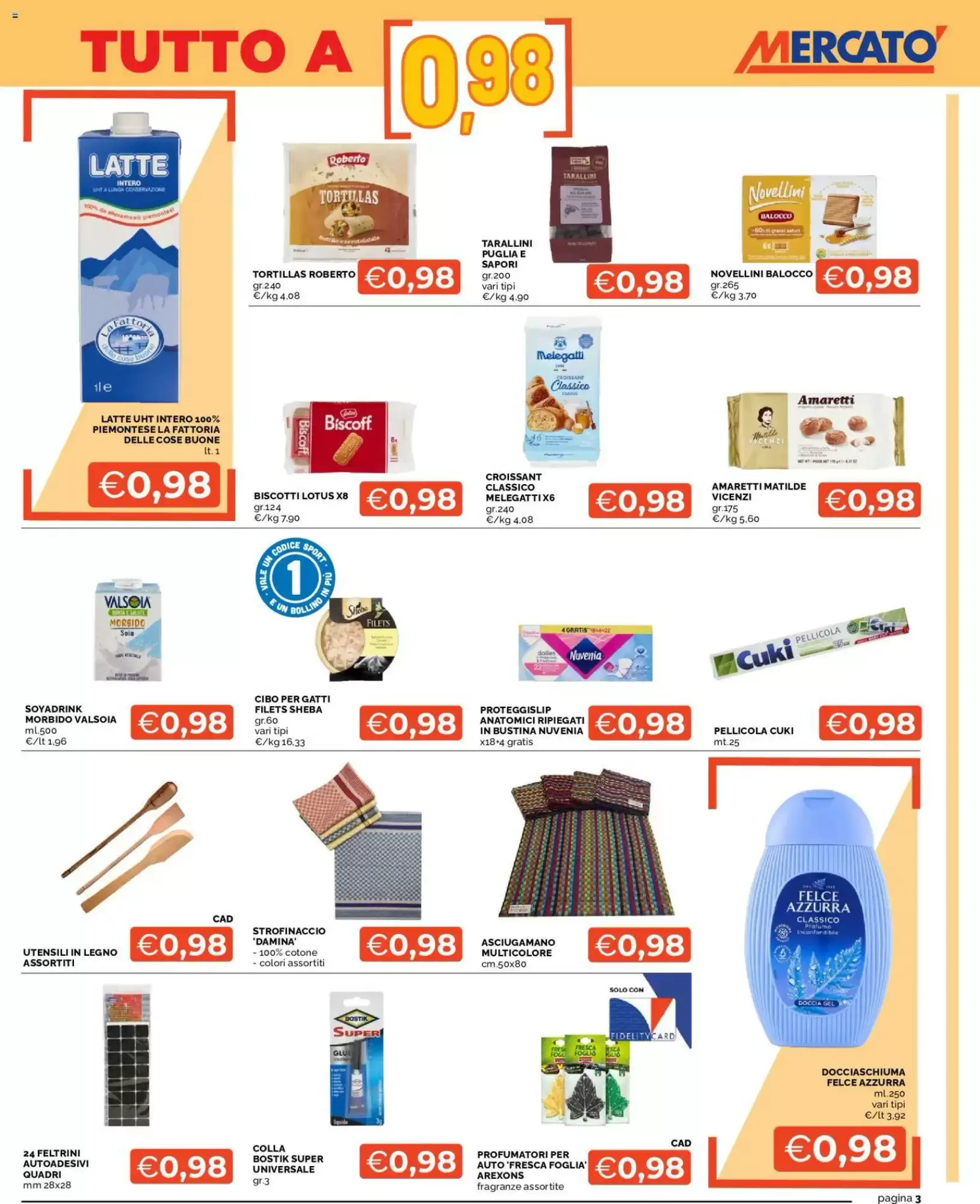 Volantino promozionale Mercatò  valide dal 22/10/2026 - Pagina 3.