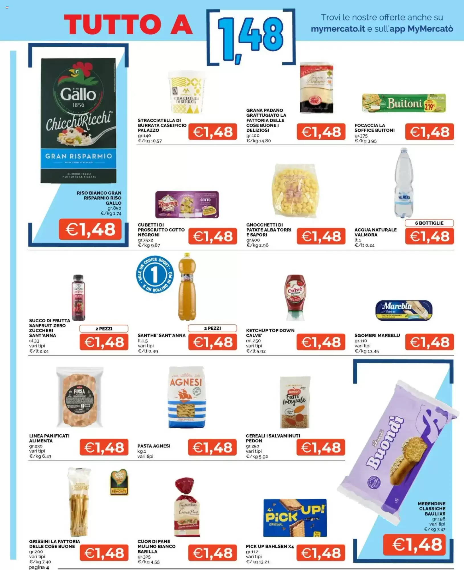 Volantino promozionale Mercatò  valide dal 22/10/2026 - Pagina 4.