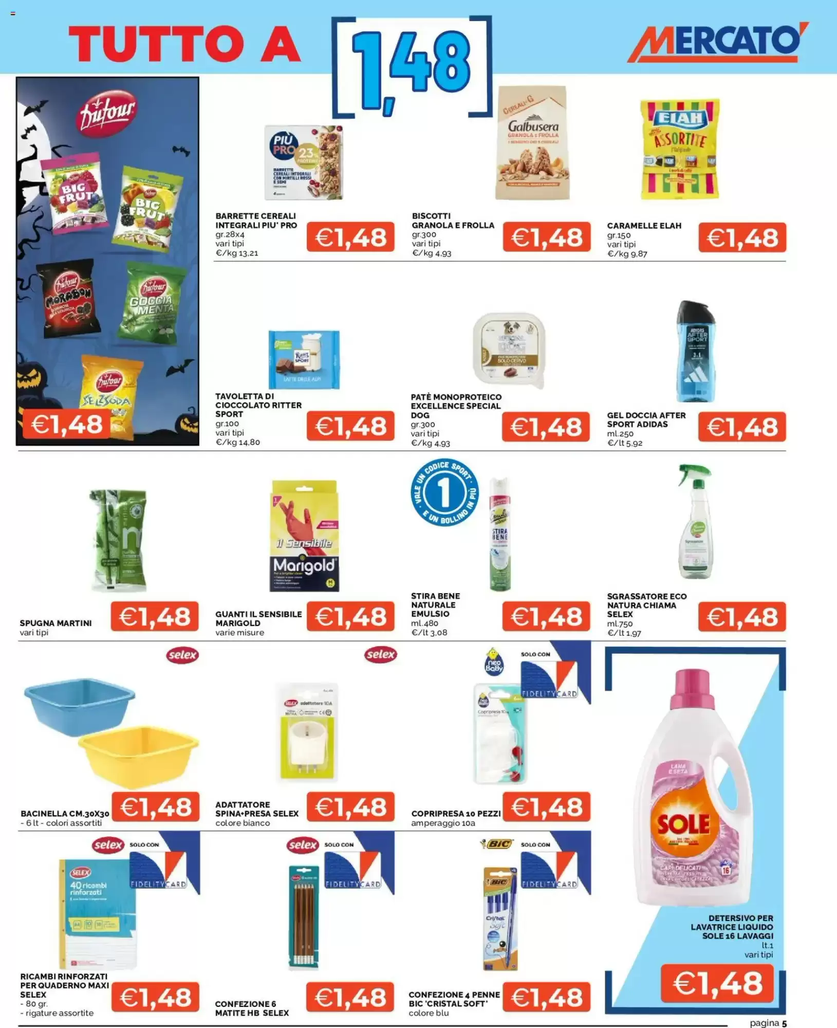 Volantino promozionale Mercatò  valide dal 22/10/2026 - Pagina 5.