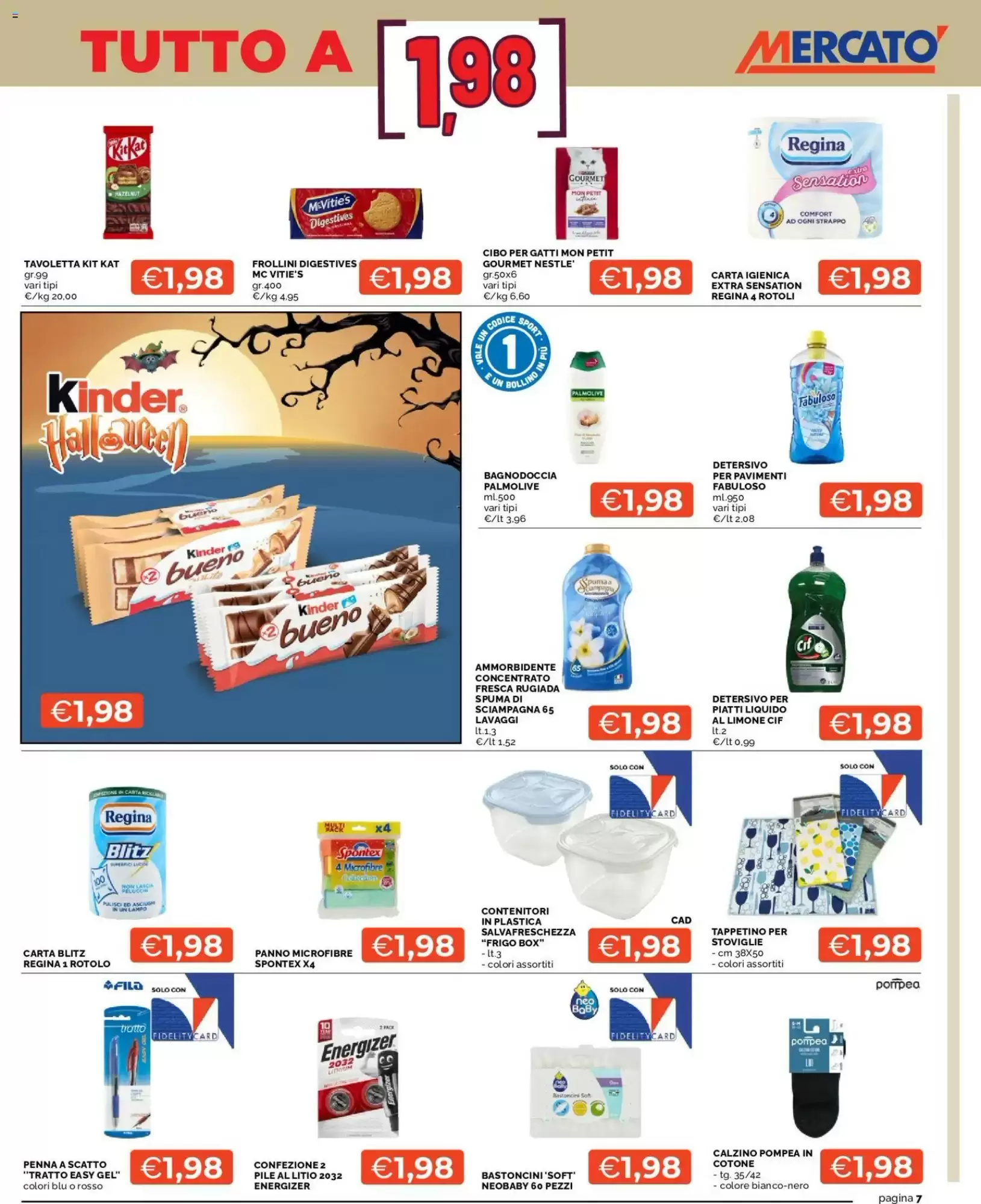 Volantino promozionale Mercatò  valide dal 22/10/2026 - Pagina 7.