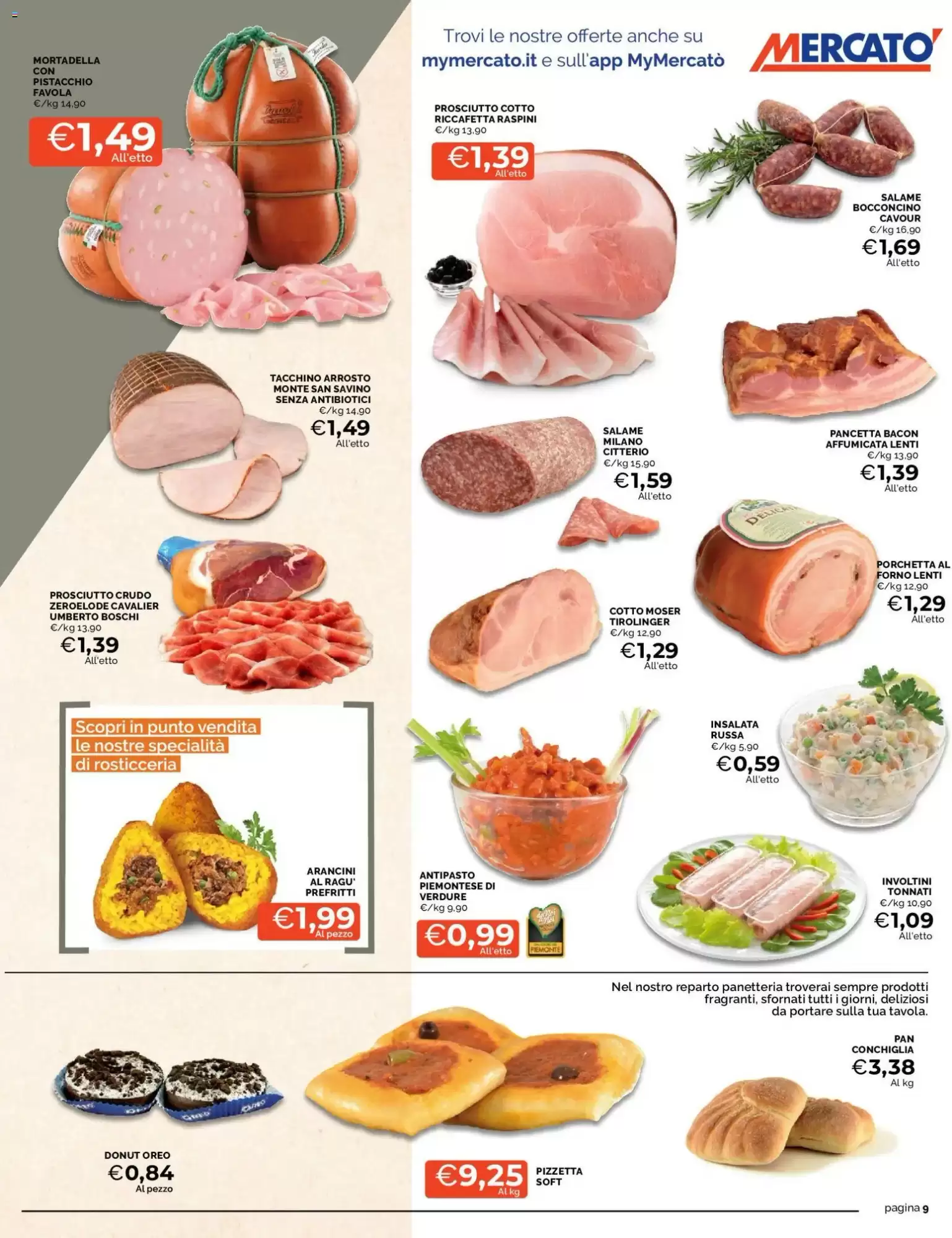 Volantino promozionale Mercatò  valide dal 22/10/2026 - Pagina 9.