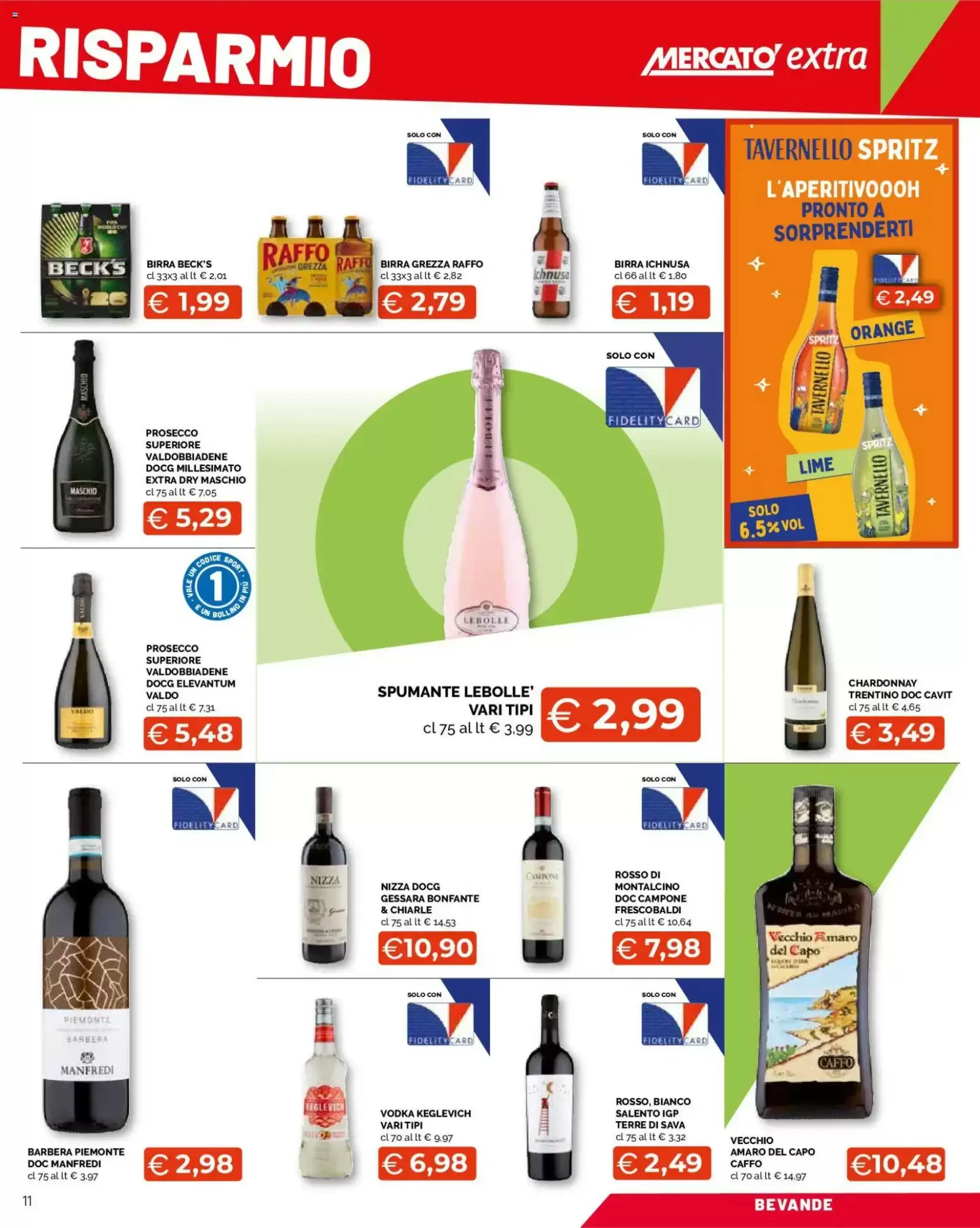 Volantino promozionale Mercatò Extra  valide dal 22/10/2026 - Pagina 11.