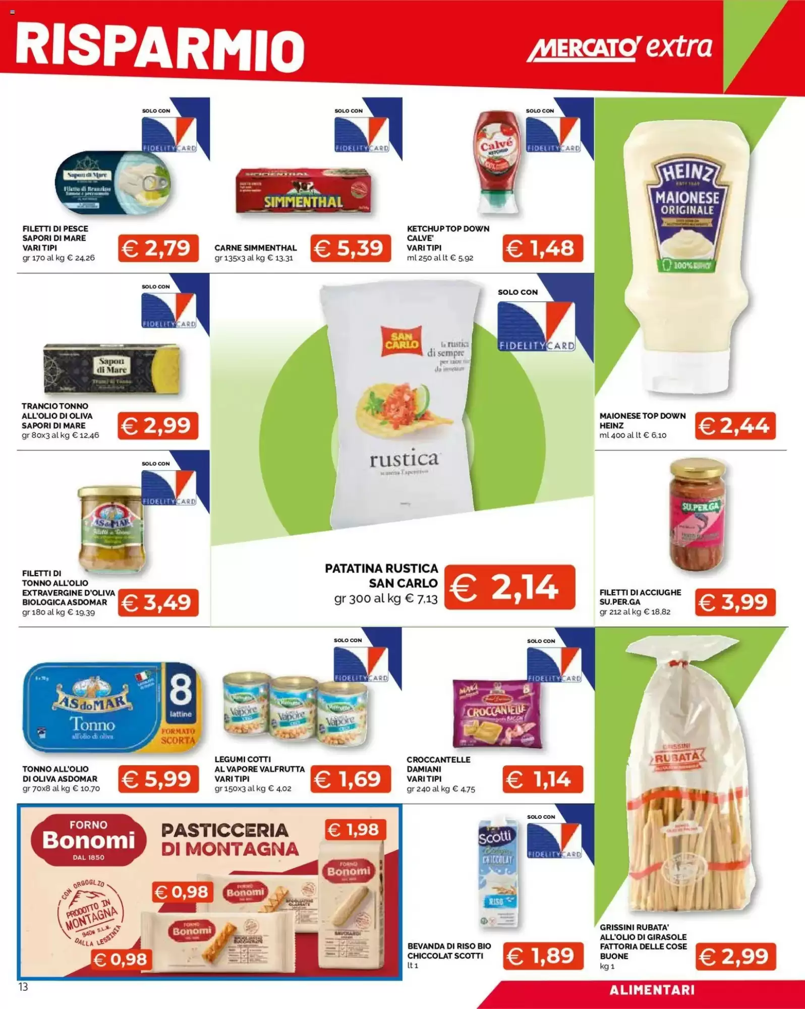 Volantino promozionale Mercatò Extra  valide dal 22/10/2026 - Pagina 13.