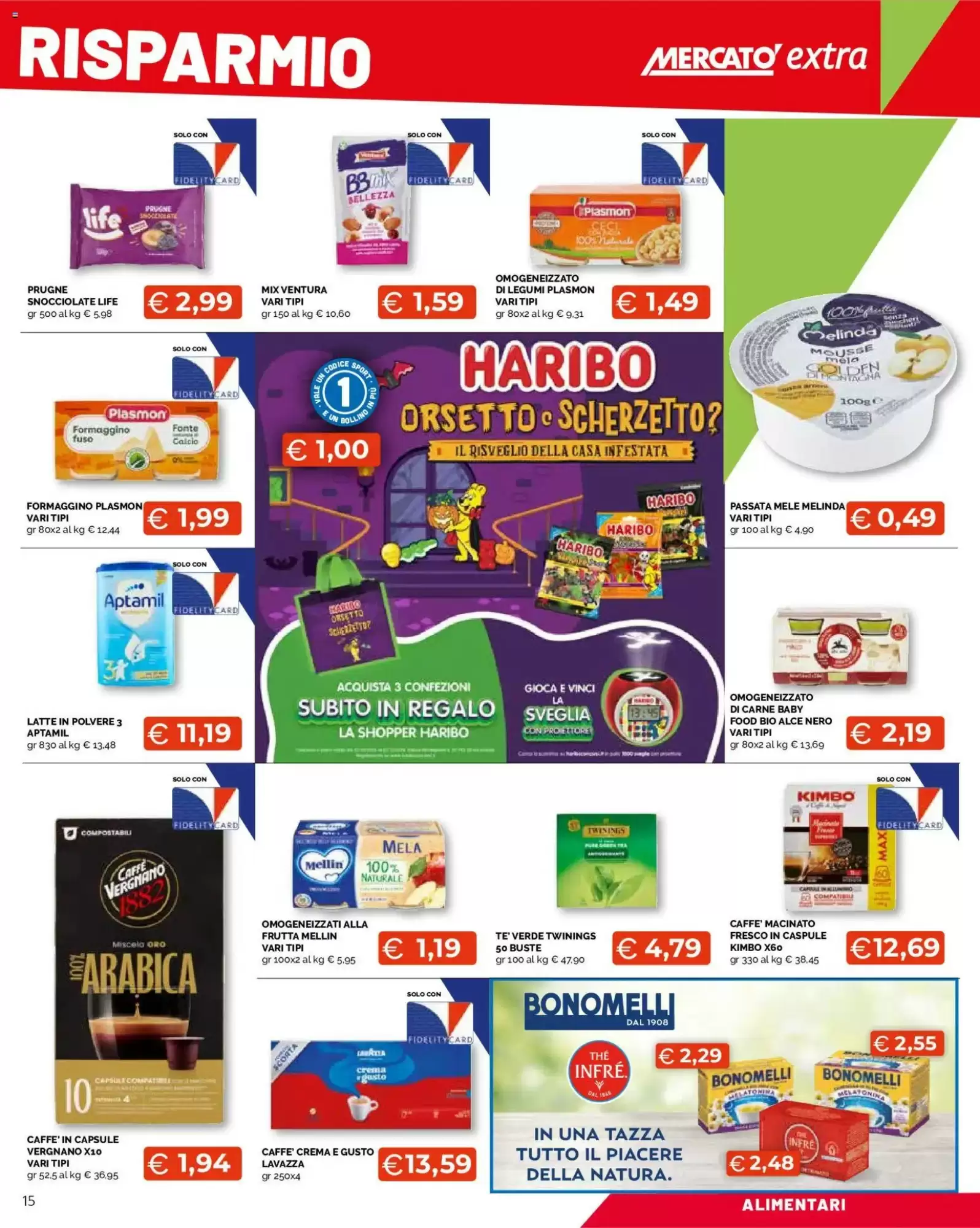 Volantino promozionale Mercatò Extra  valide dal 22/10/2026 - Pagina 15.