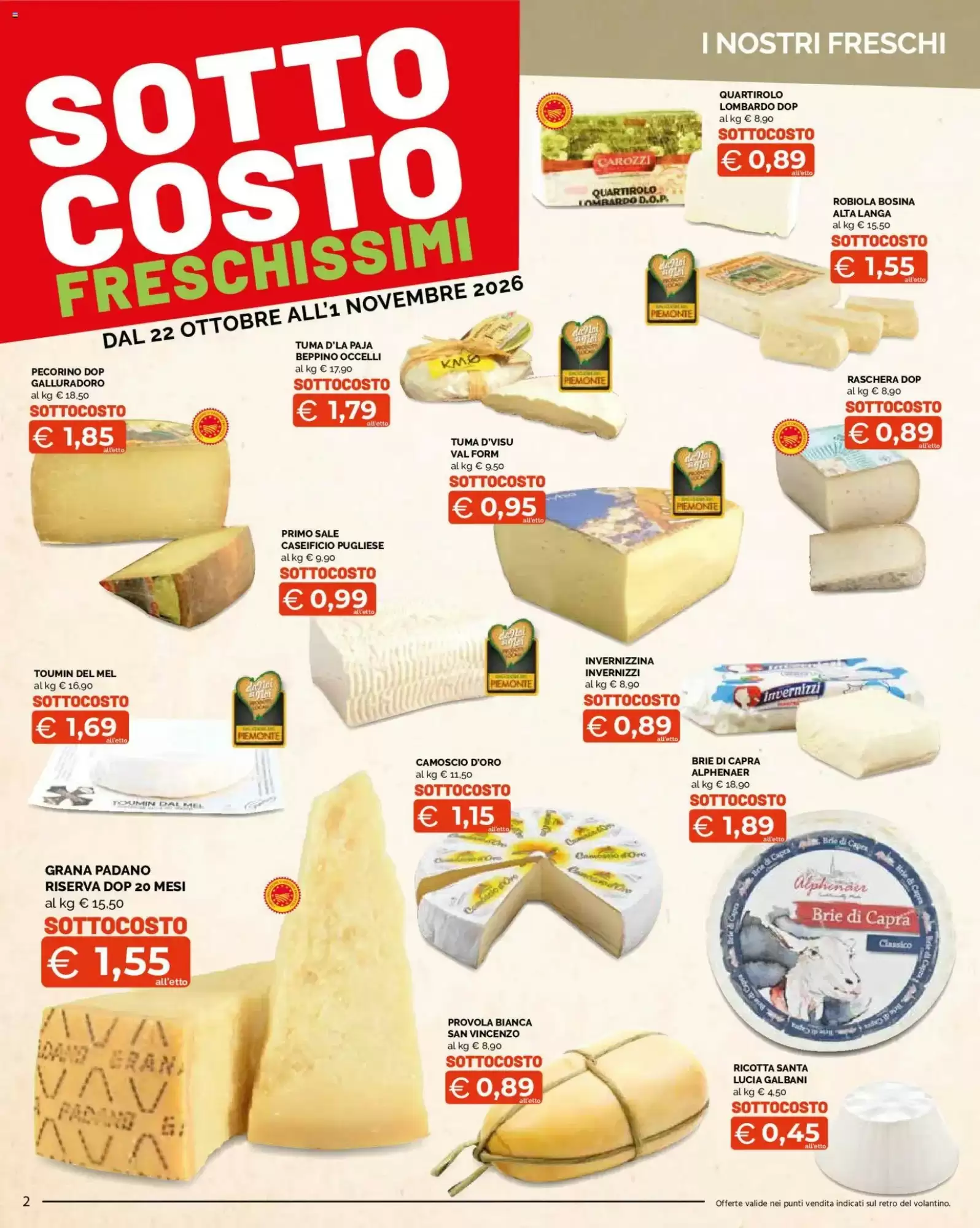 Volantino promozionale Mercatò Extra  valide dal 22/10/2026 - Pagina 2.