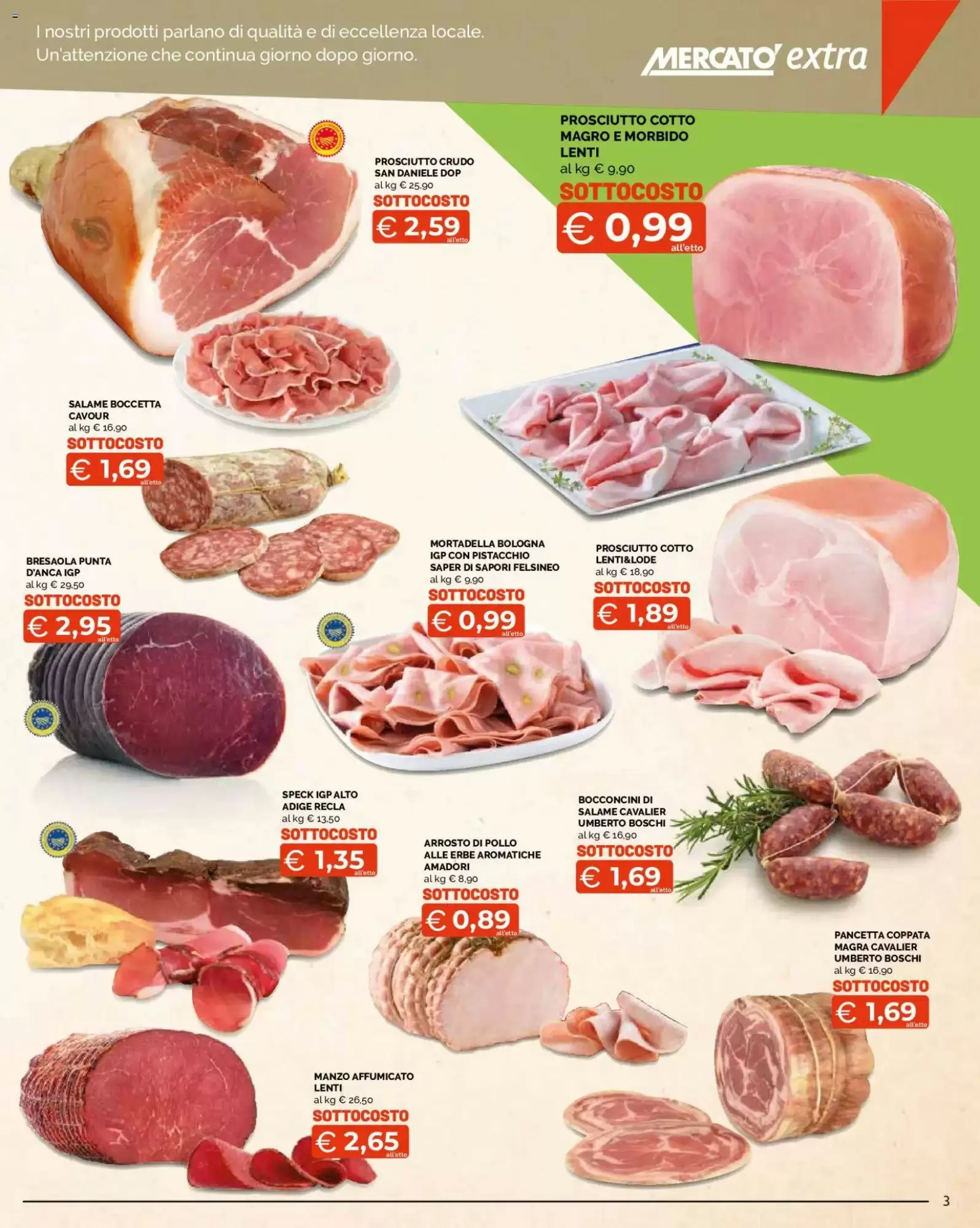 Volantino promozionale Mercatò Extra  valide dal 22/10/2026 - Pagina 3.