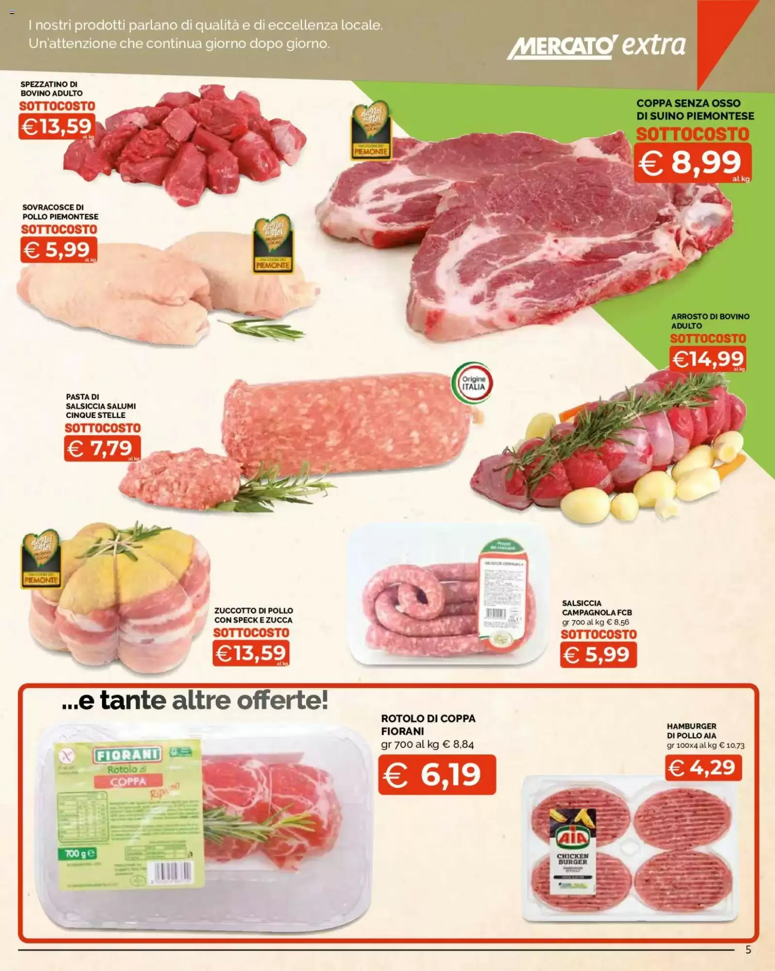 Volantino promozionale Mercatò Extra  valide dal 22/10/2026 - Pagina 5.