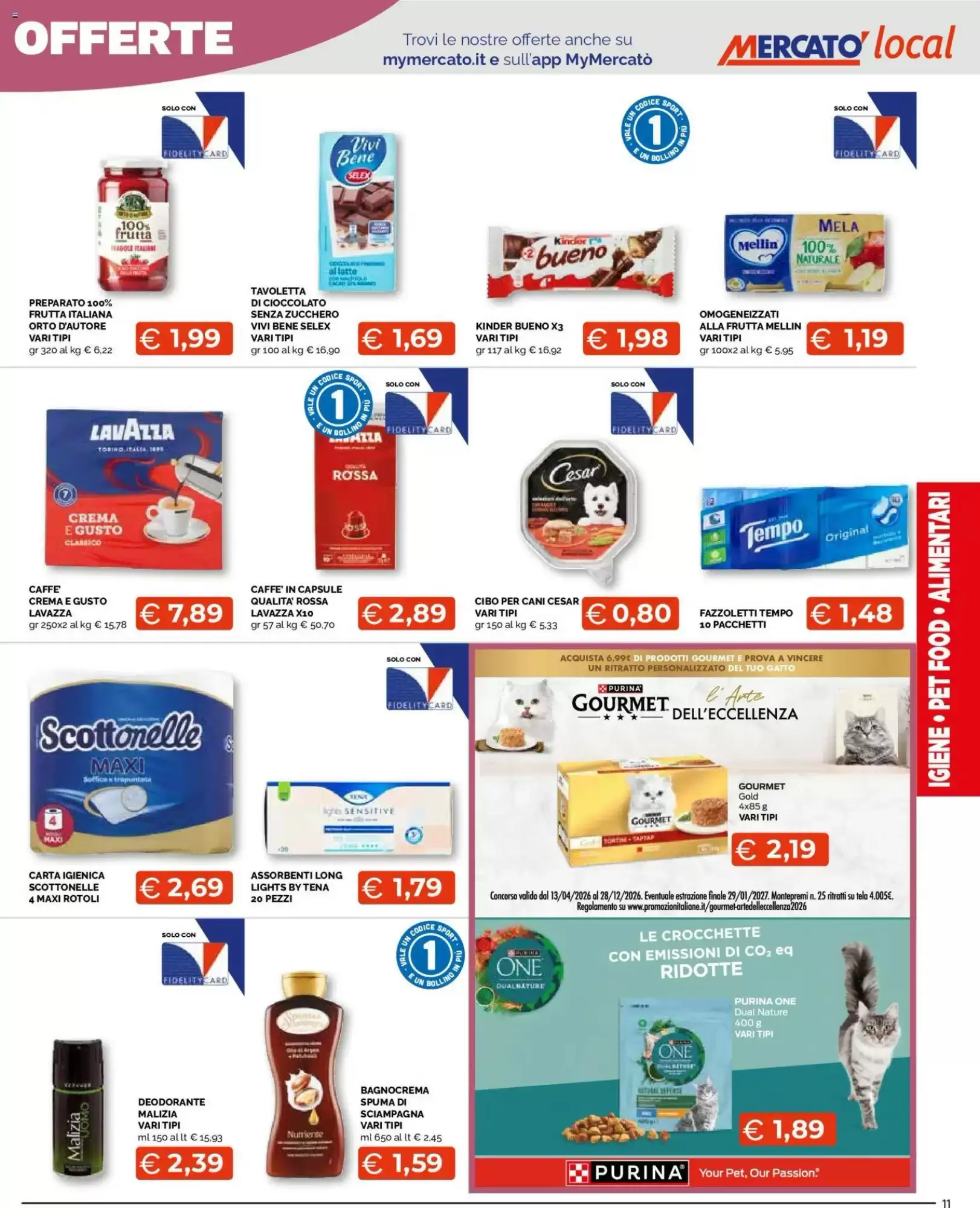 Volantino promozionale Mercatò  valide dal 22/10/2026 - Pagina 11.