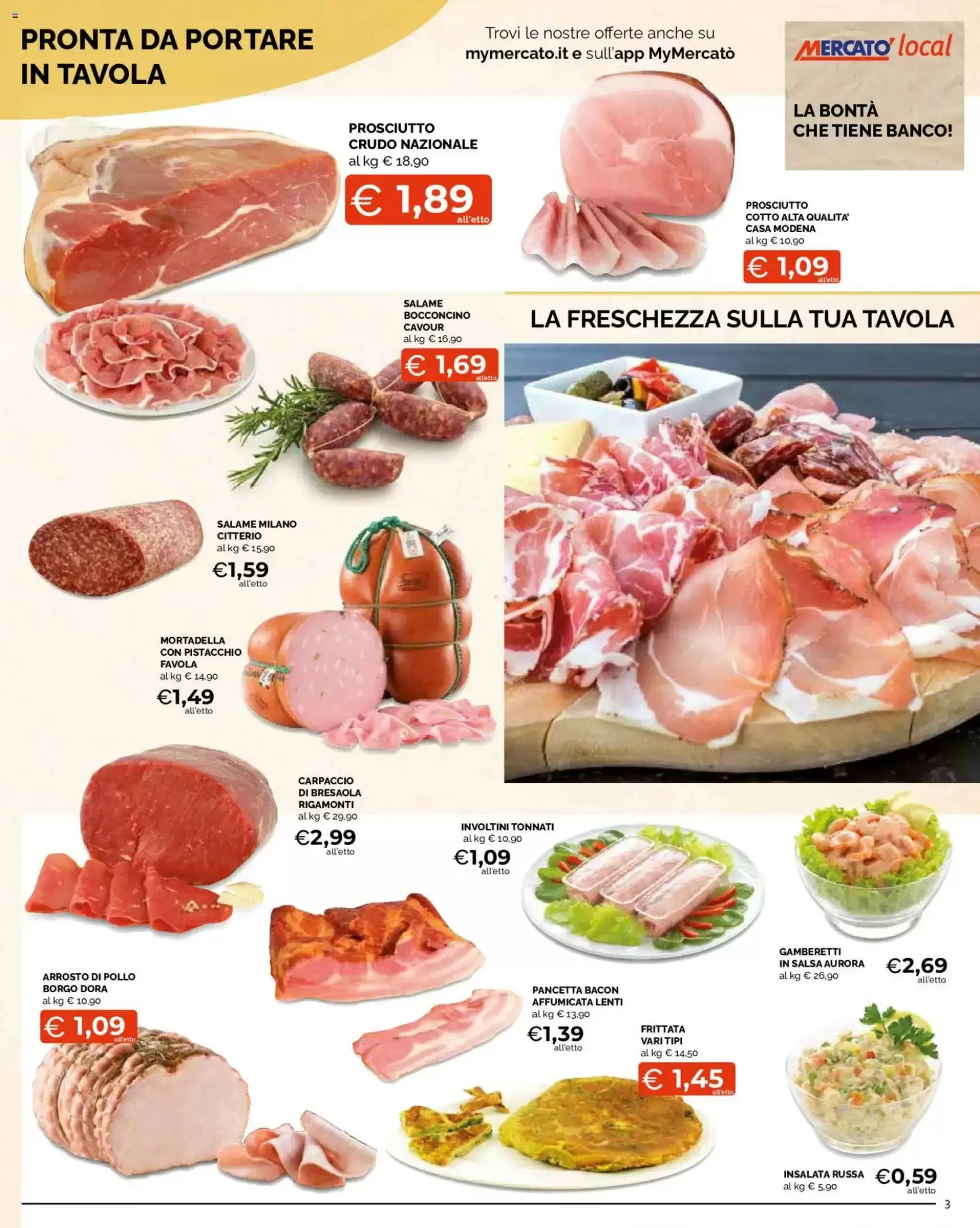 Volantino promozionale Mercatò  valide dal 22/10/2026 - Pagina 3.