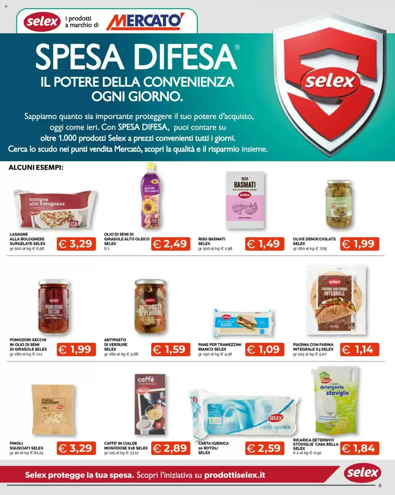 Volantino promozionale Mercatò  valide dal 22/10/2026 - Pagina 6.