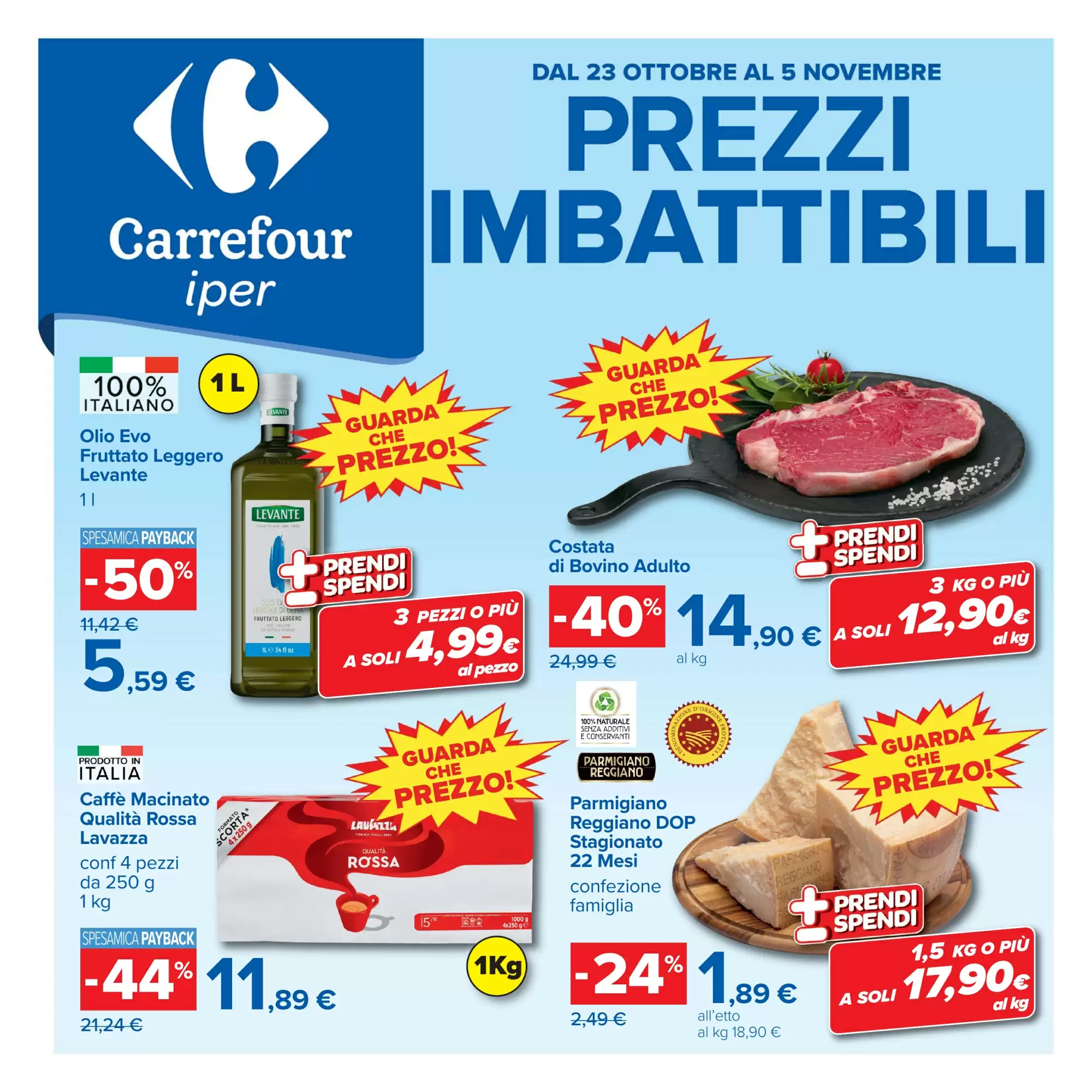Volantino promozionale Carrefour valide dal 23/10/2026 - Pagina 1.