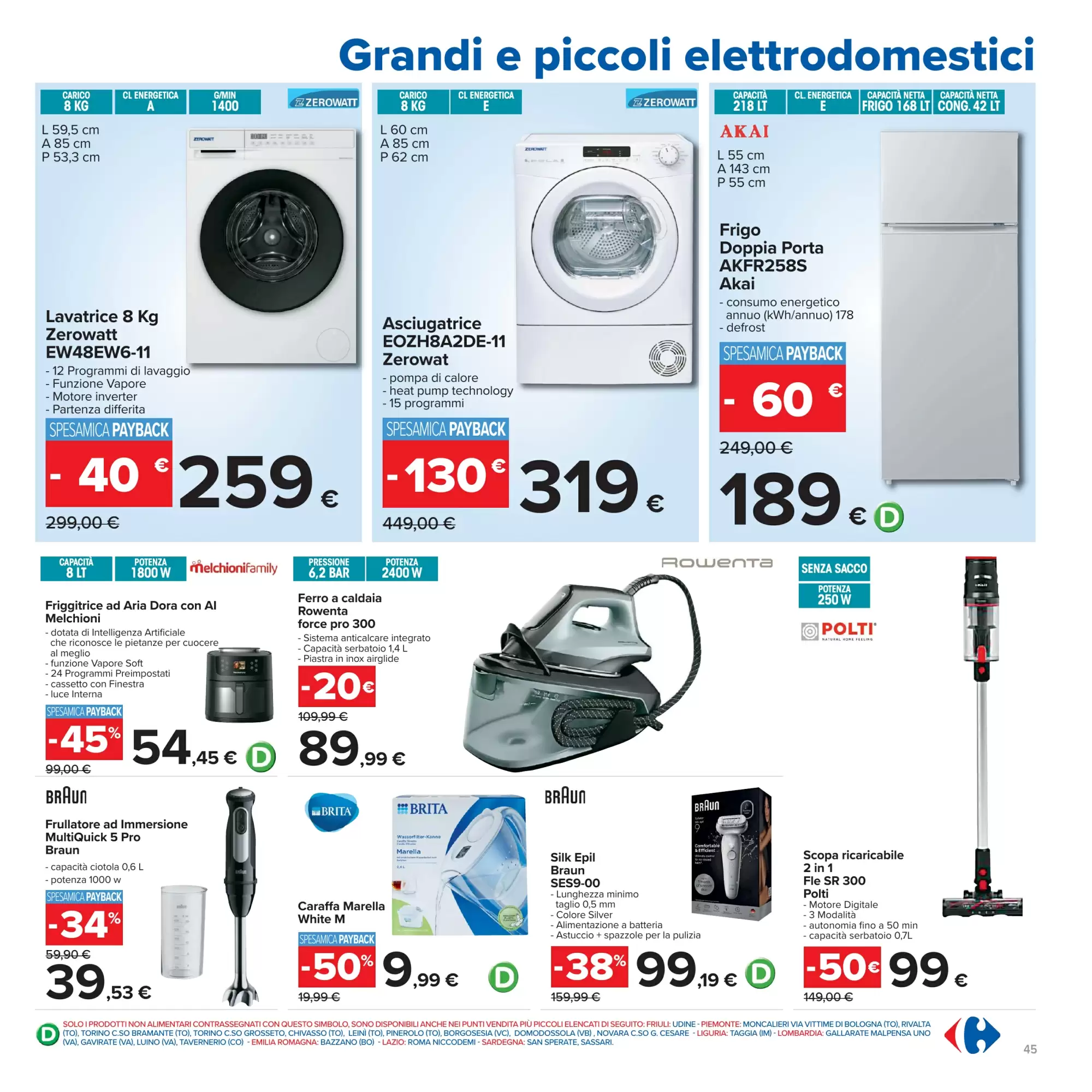 Volantino promozionale Carrefour  valide dal 23/10/2026 - Pagina 45.