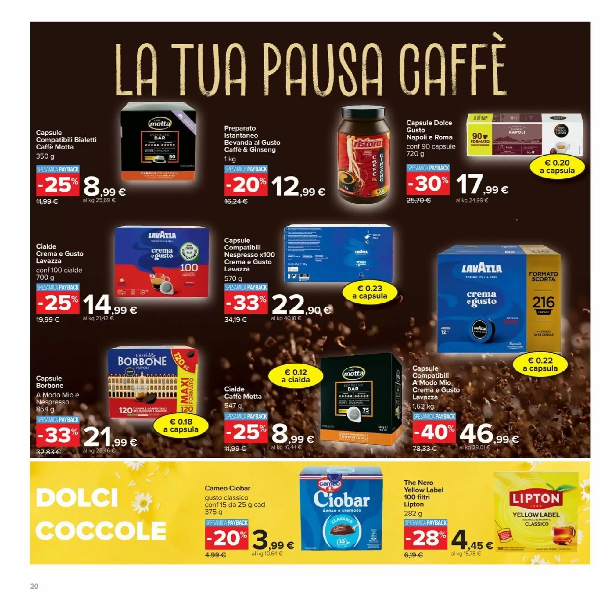 Volantino promozionale Carrefour Iper  valide dal 23/10/2026 - Pagina 20.