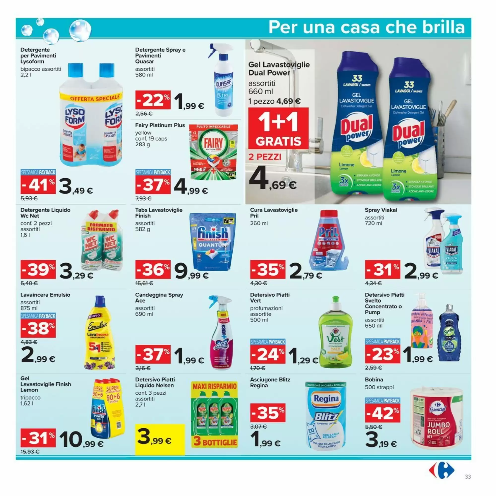 Volantino promozionale Carrefour Iper  valide dal 23/10/2026 - Pagina 33.