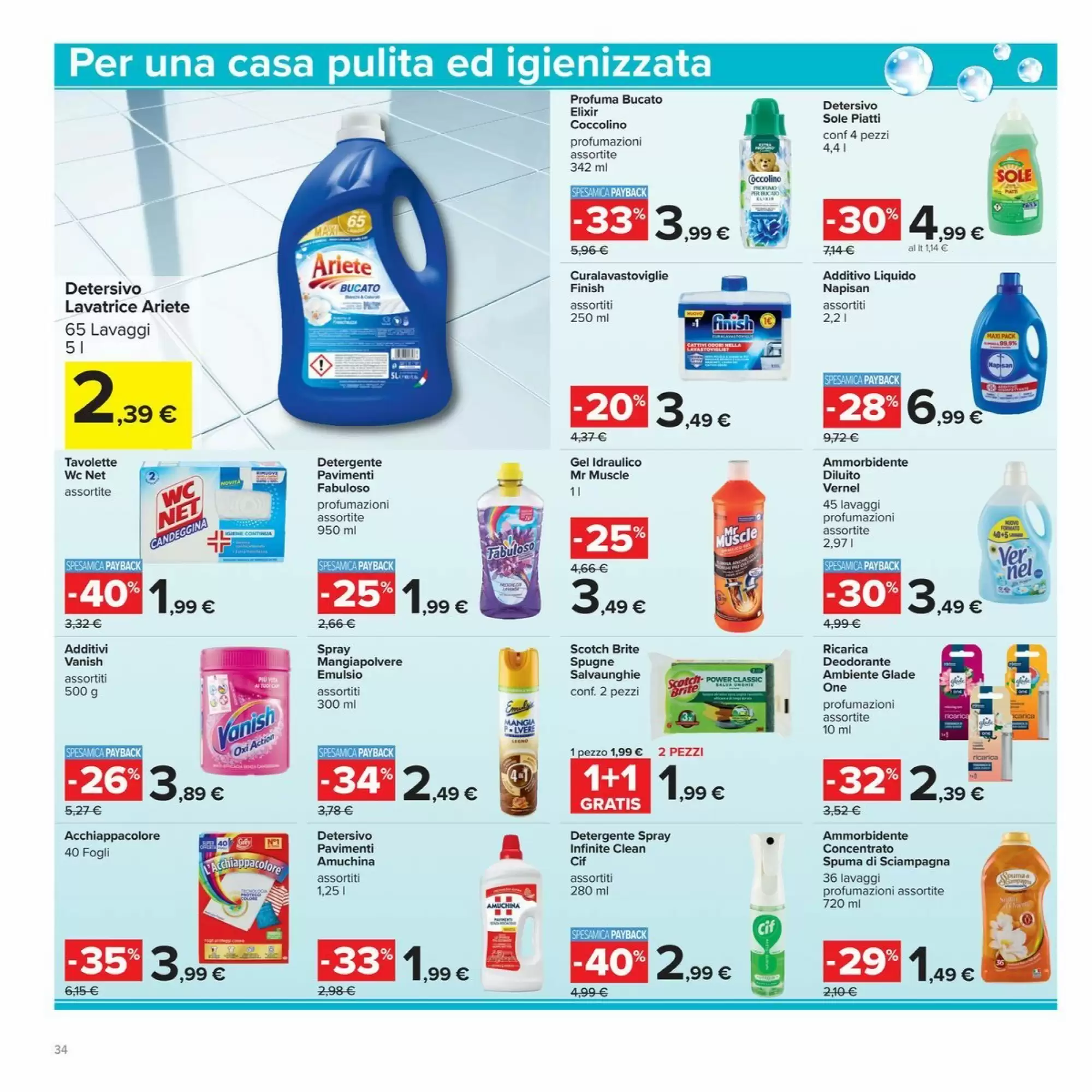 Volantino promozionale Carrefour Iper  valide dal 23/10/2026 - Pagina 34.