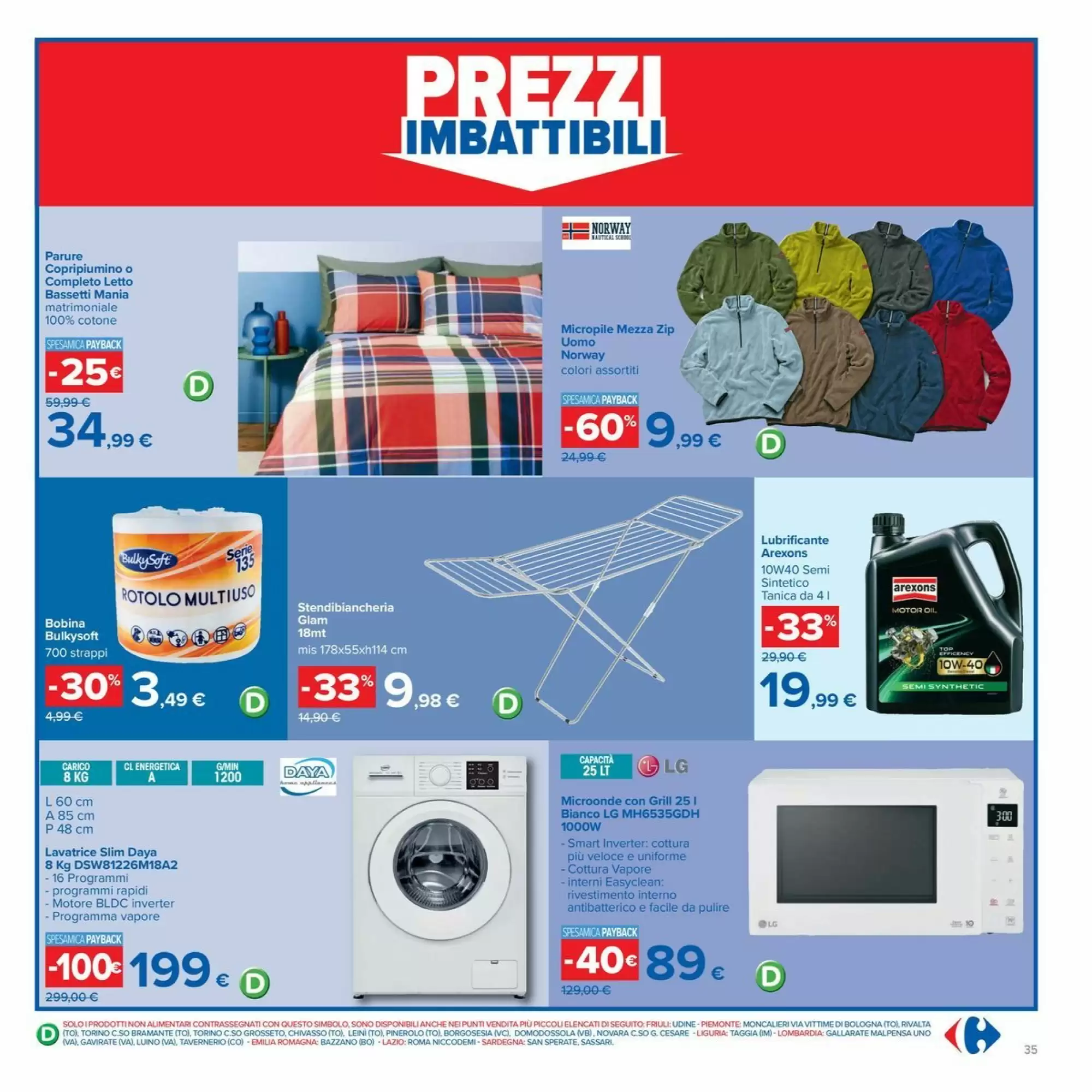 Volantino promozionale Carrefour Iper  valide dal 23/10/2026 - Pagina 35.